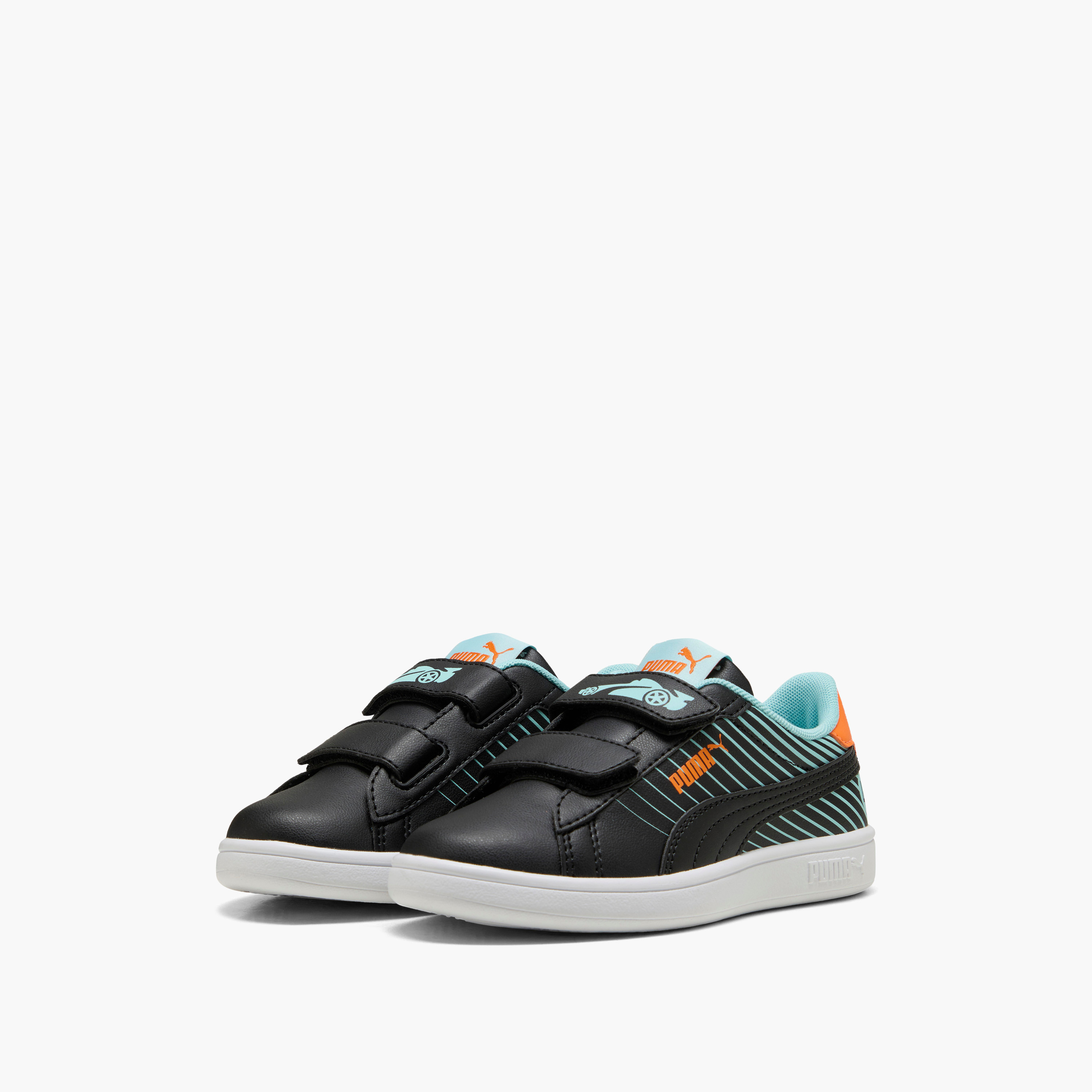 Puma Boys' SMASH 3.0 POISED 2 RACE V PS Sneakers with Hook and Loop Closure - 40065702-boys-shoes-sneakers-image-1