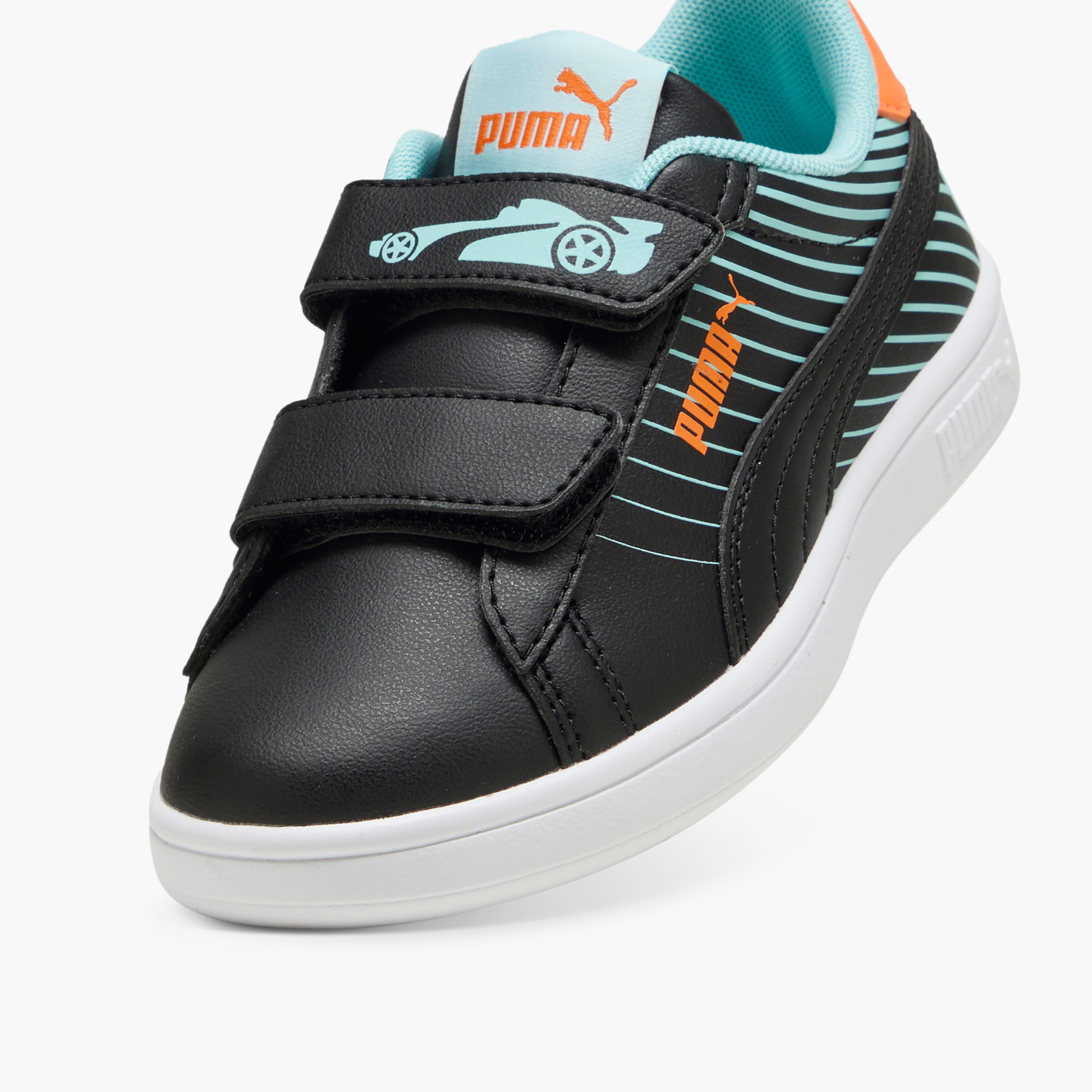 Puma Boys' SMASH 3.0 POISED 2 RACE V PS Sneakers with Hook and Loop Closure - 40065702-boys-shoes-sneakers-image-6