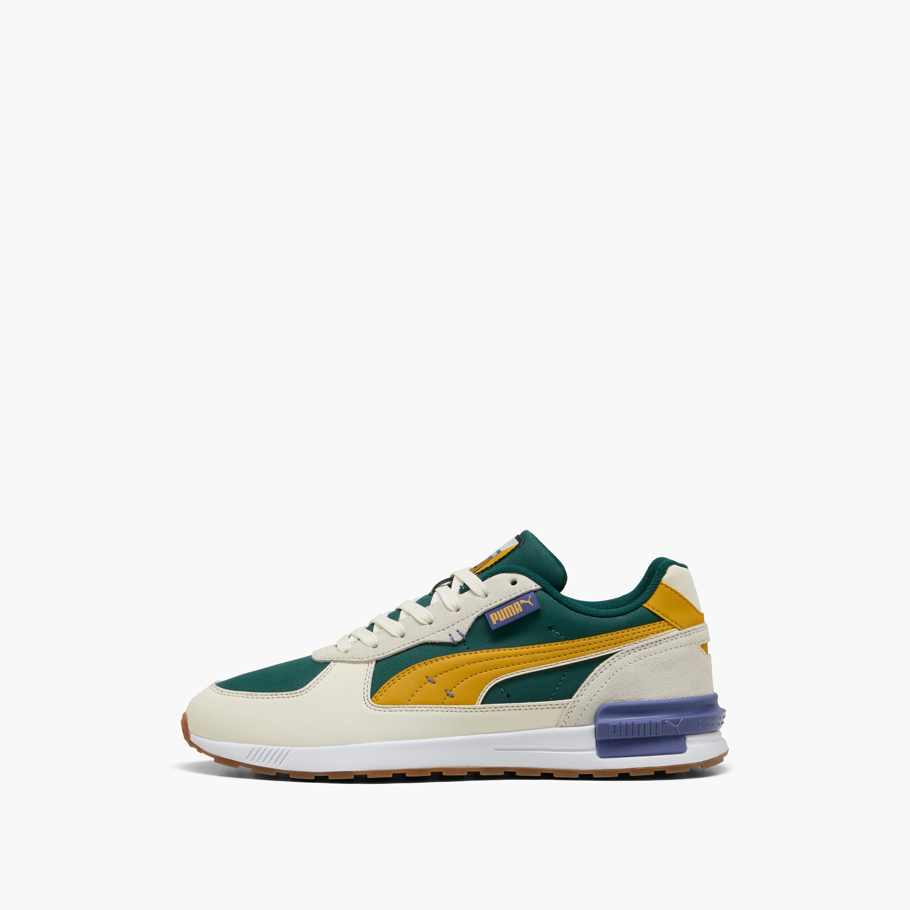 حذاء سنيكرز جرافيتون جرين سايد برباط للرجال من بوما - 40068402-sports-men-shoes-image-2