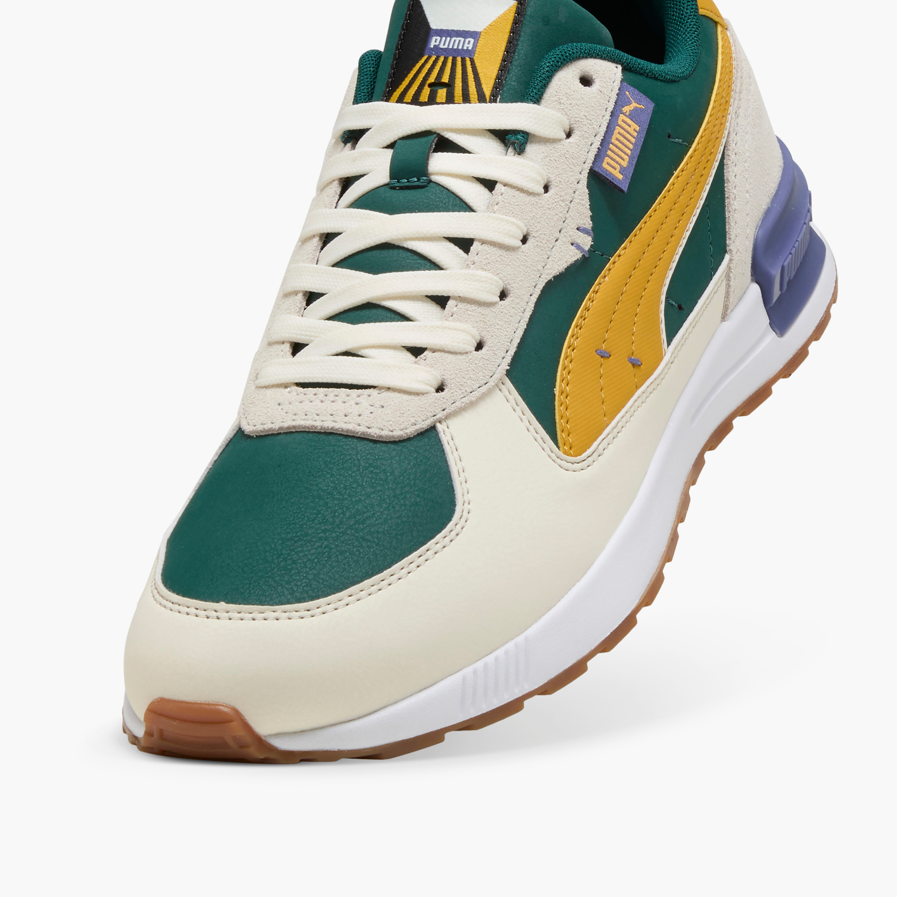 حذاء سنيكرز جرافيتون جرين سايد برباط للرجال من بوما - 40068402-sports-men-shoes-image-5