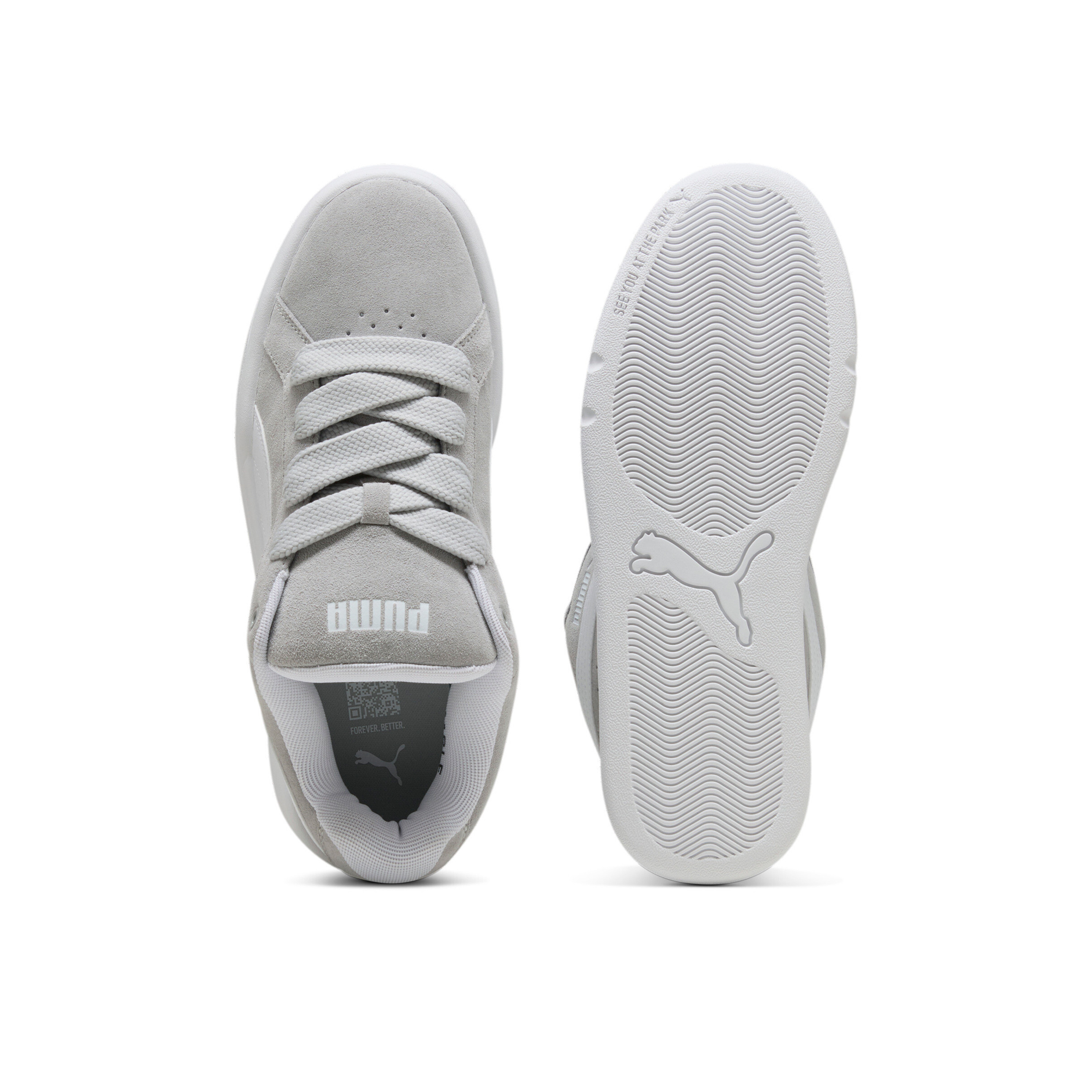 حذاء سنيكرز جلد برباط إغلاق "بارك لايفستايل إيزي إس دي" للرجال من بوما-men-shoes-sneakers-image-5