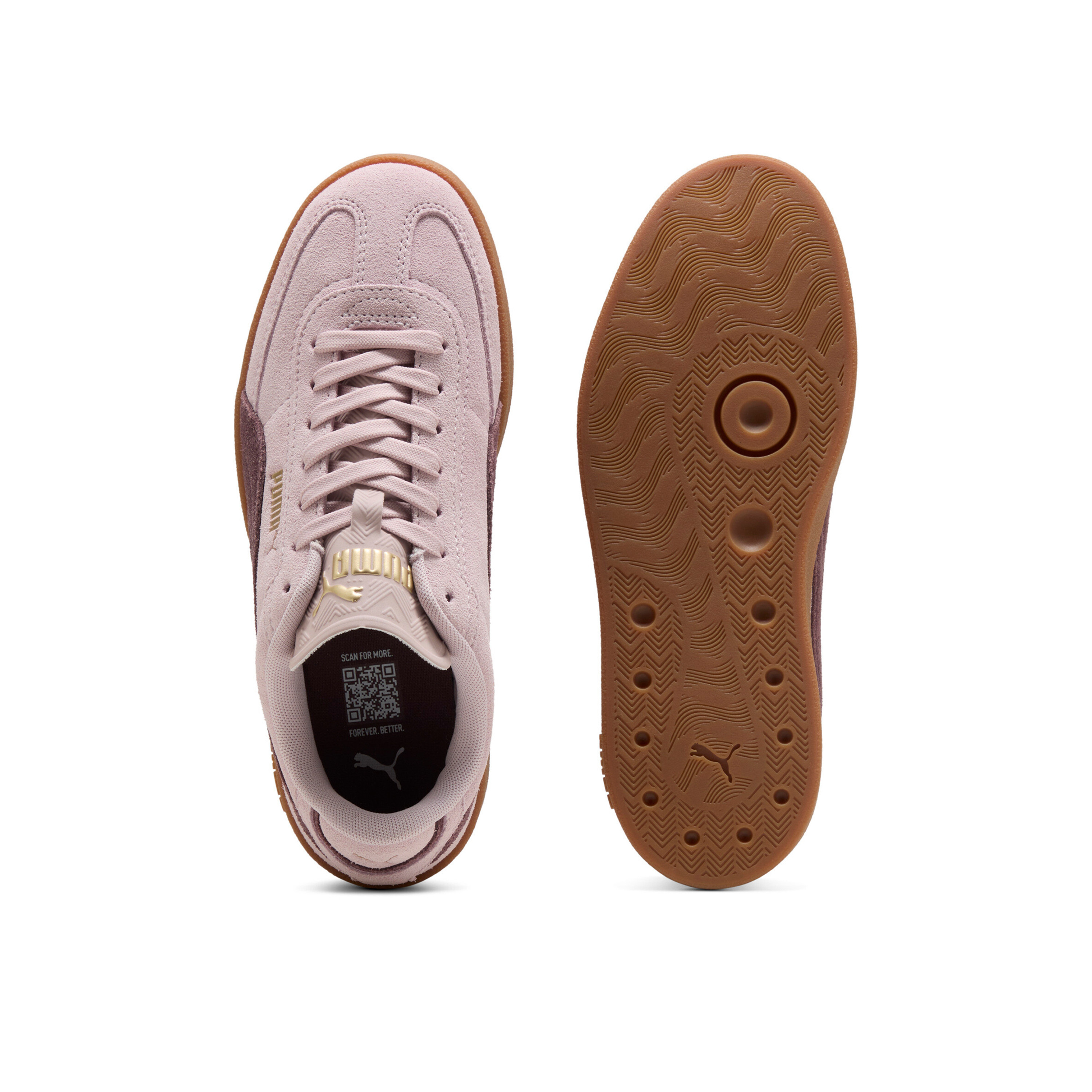 حذاء سنيكرز للكاحل برباط إغلاق كلوب II إيرا من الجلد السويدي للنساء من بوما-women-shoes-sneakers-image-5