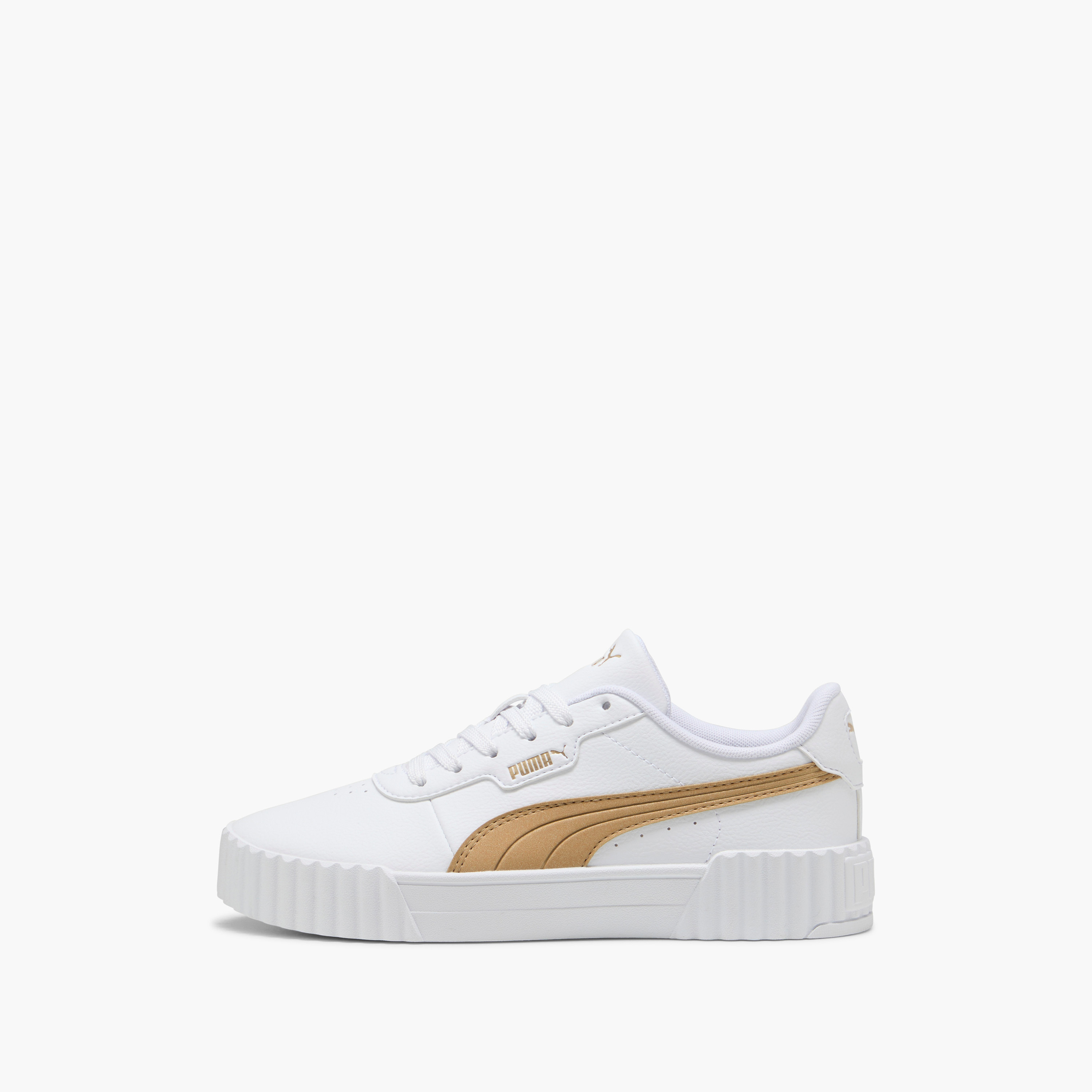 Puma Women's CARINA 3.0 AQUA METALLICS Lace-Up Sneakers - 40072202-women-shoes-sneakers-image-2