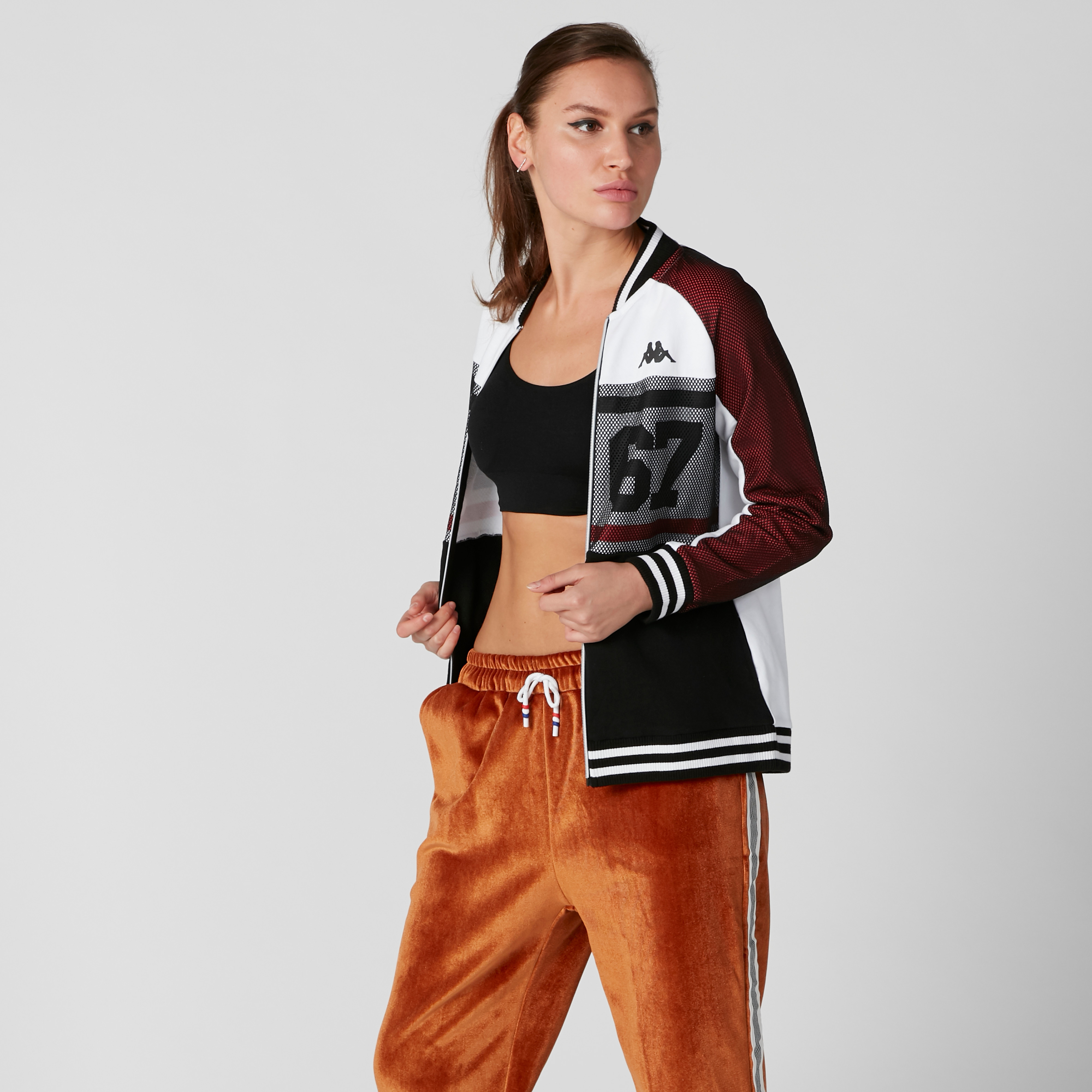 Kappa crop store top jacket