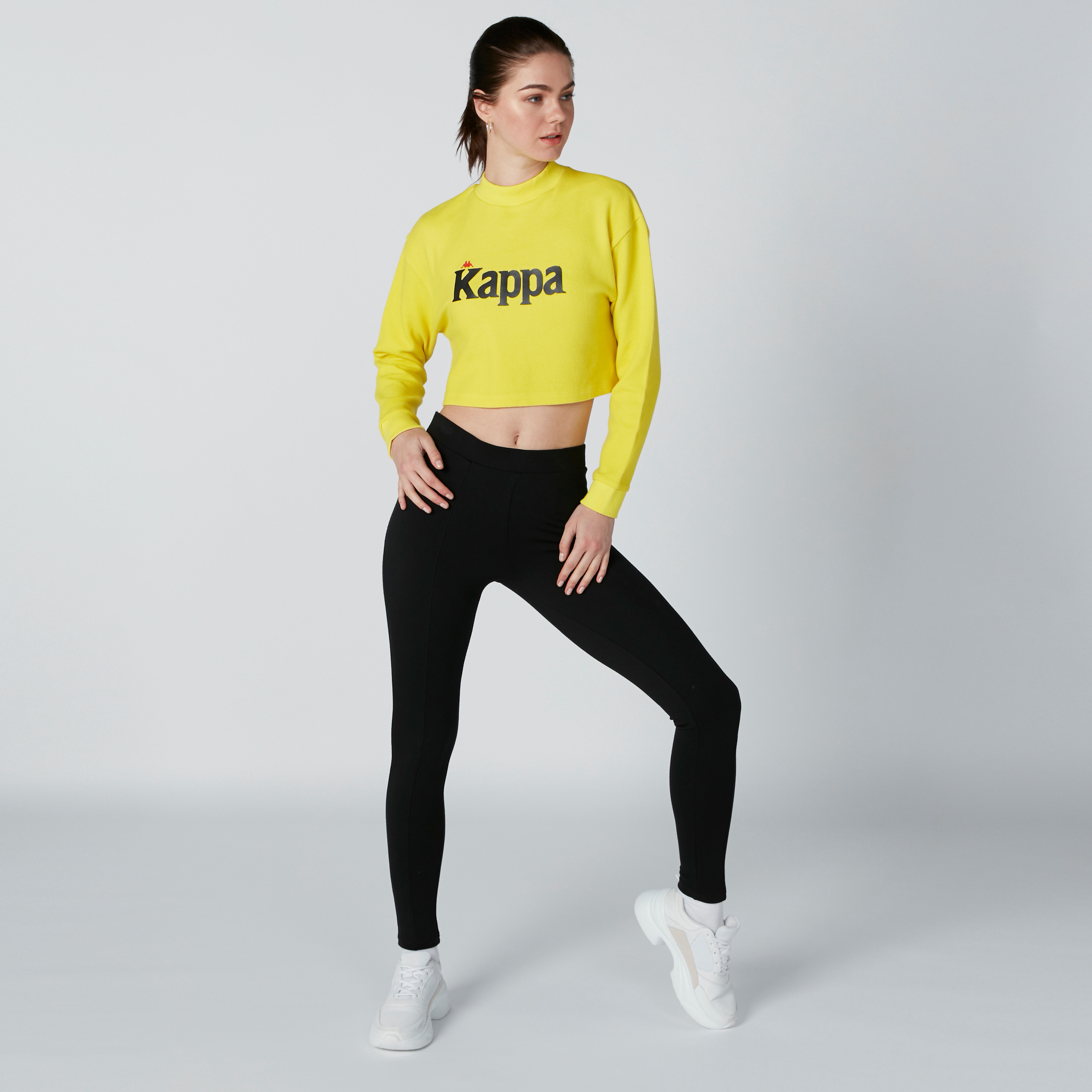 Kappa cropped clearance sweatshirt