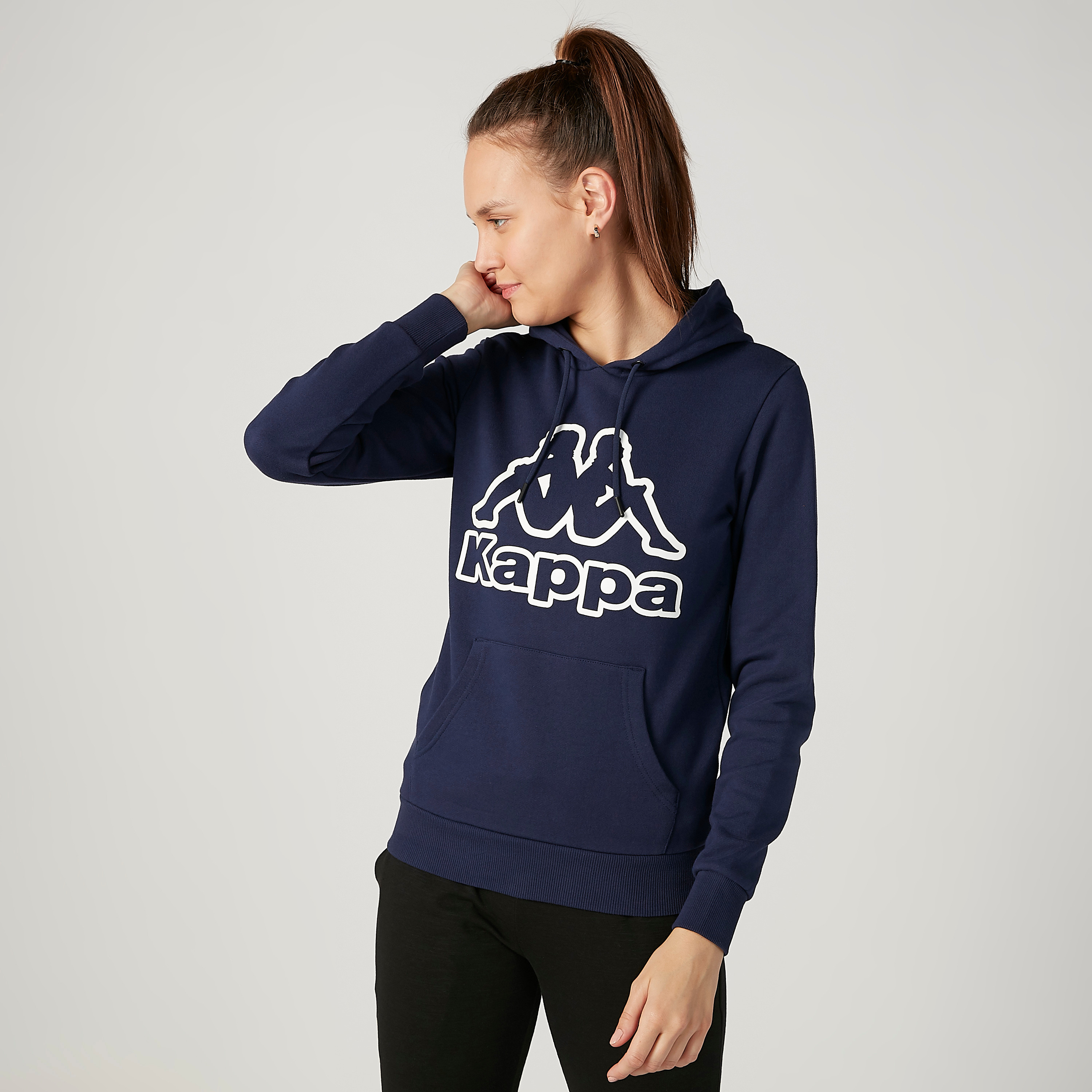 Kappa on sale hoodie women's