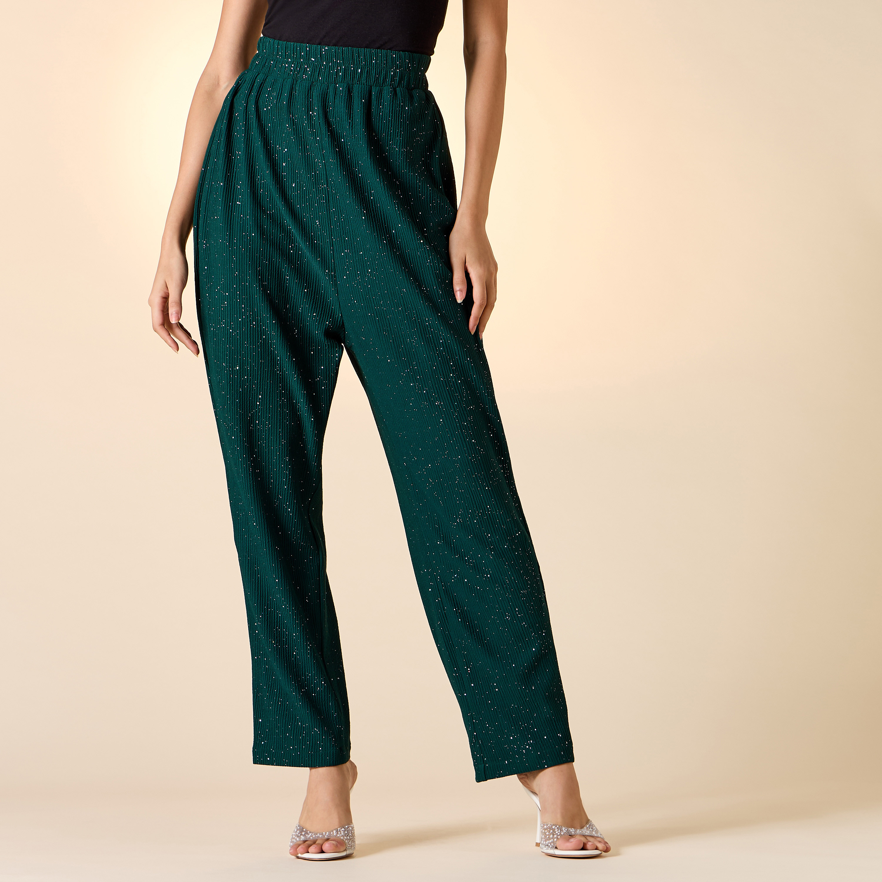 Golden Apple Textured Long Sleeve Shirt and Pants Set-women-clothing-coordsets-image-9
