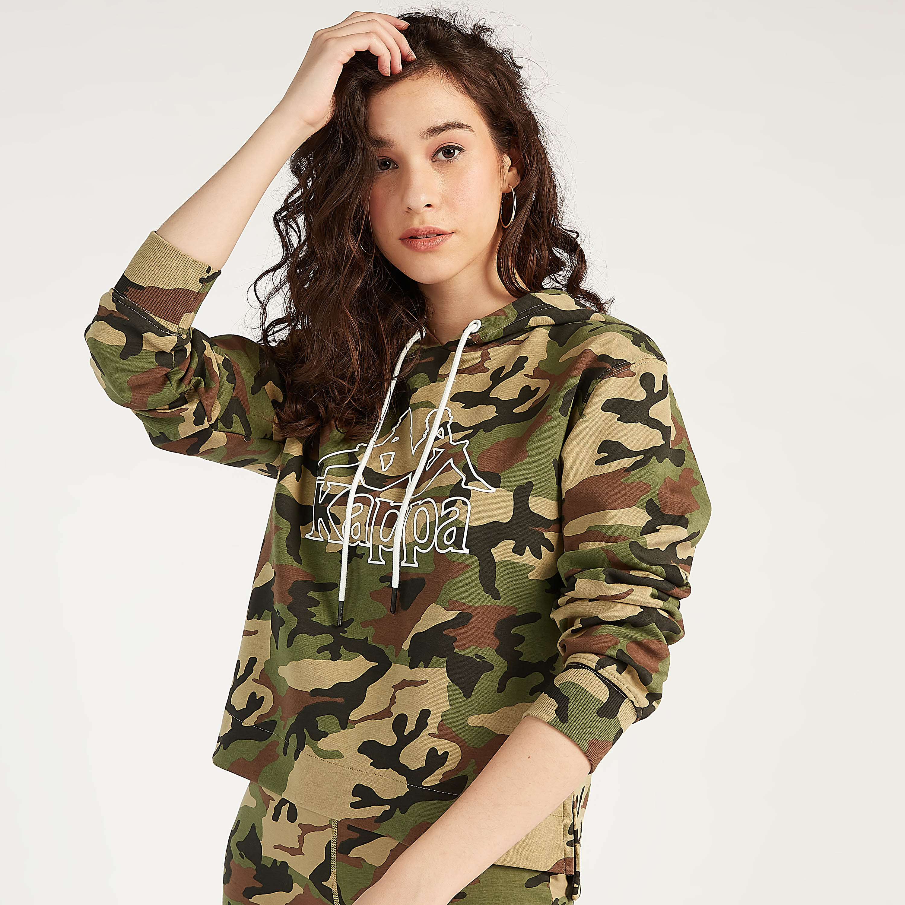 Army print hoodie sale