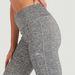 Kappa Solid Leggings with Elasticised Waistband-Bottoms-thumbnail-2