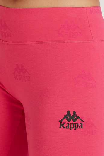 Sustainable Kappa Printed Leggings with Elasticated Waistband