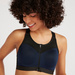 Buy Kappa High Support Front Zip Sports Bra with Racerback
