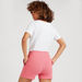 Solid Kappa Shorts with Elasticated Waistband-Bottoms-thumbnailMobile-3