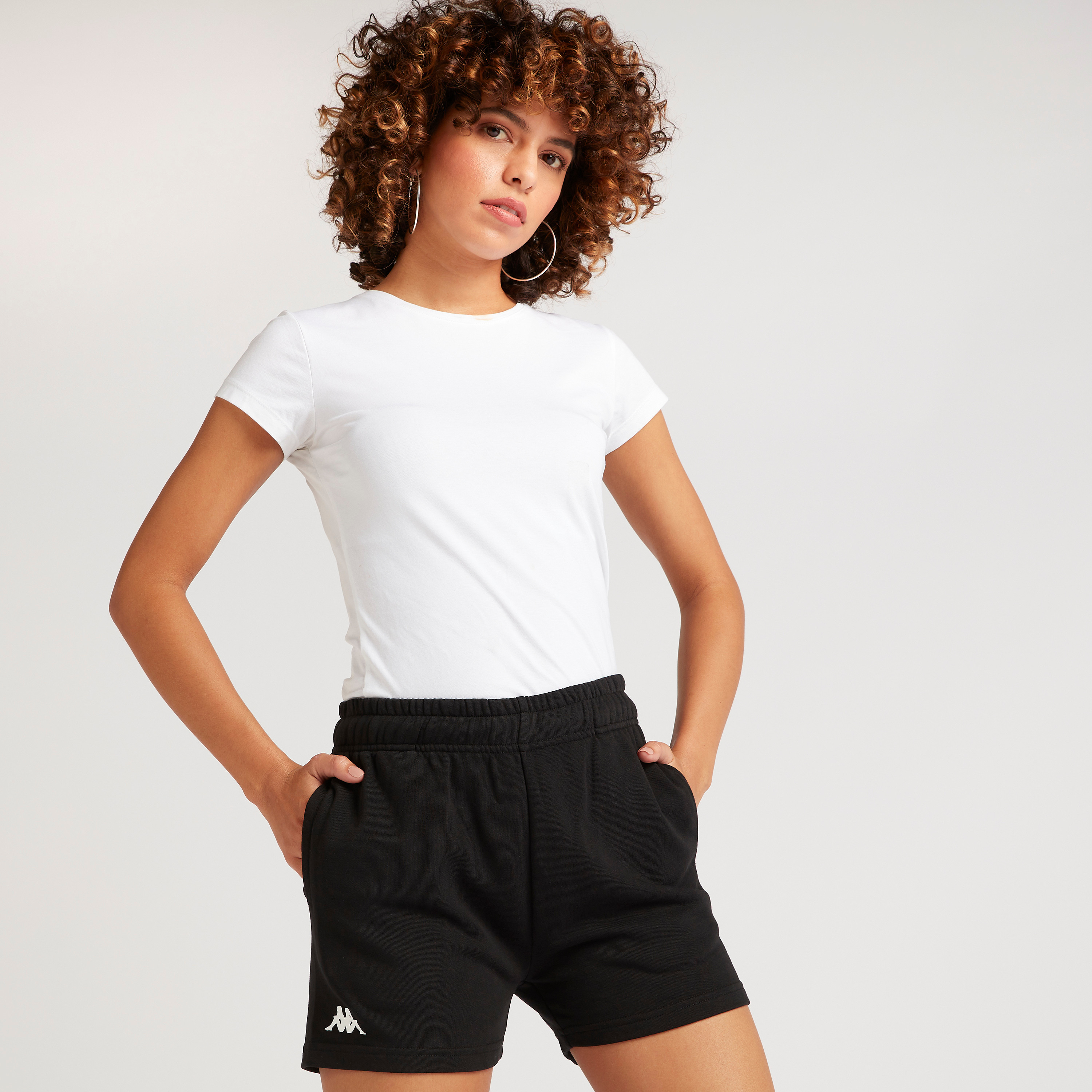 Women on sale kappa shorts