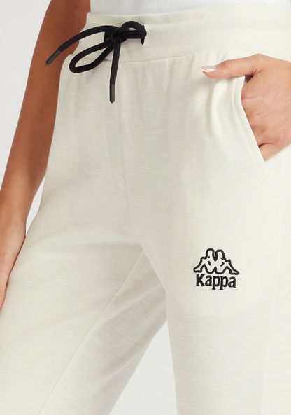 Kappa Logo Detailed Joggers with Drawstring Closure