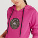 Kappa Printed Hooded Sweatshirt with Long Sleeves-Hoodies-thumbnail-2