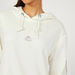 Kappa Solid Mini Jumper Dress with Long Sleeves and Tape Detail-Hoodies & Sweatshirts-thumbnail-2