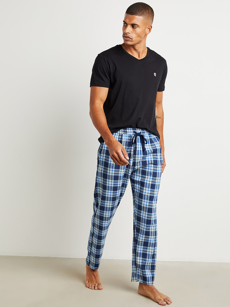 Cotton Straight Fit Checked Pyjama-men-clothing-nightwear-pyjamaandshorts-image-2
