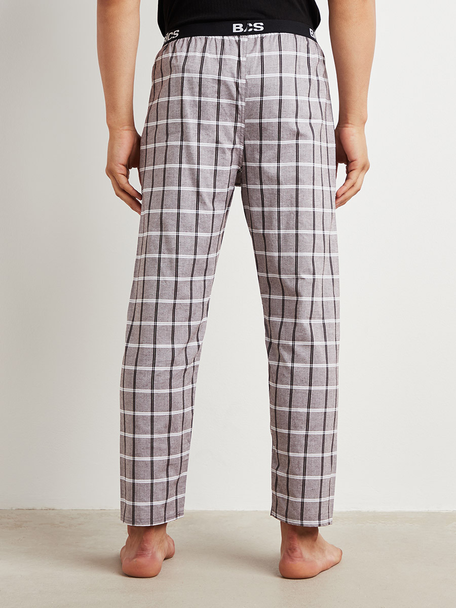 بنطلون بيجاما مطبوع بخصر مطاطي-men-clothing-nightwear-pyjamaandshorts-image-4