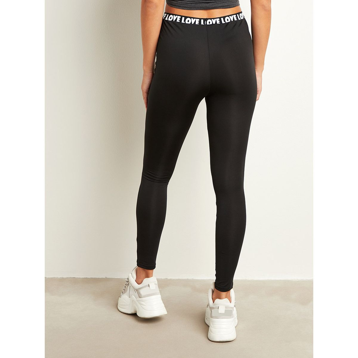 بنطلون ليقنز بتفاصيل شبكية من ستايلي-women-clothing-leggings-image-4