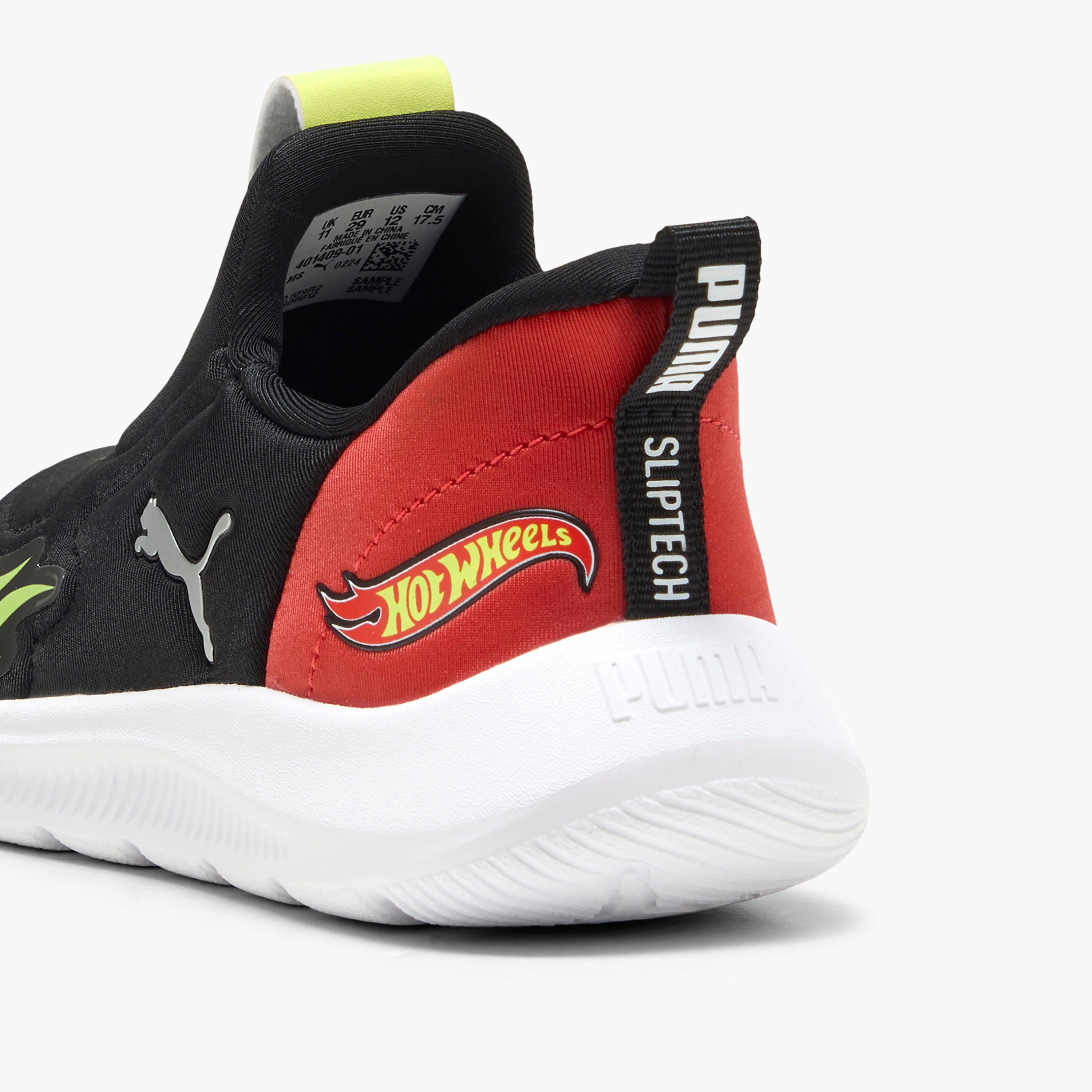 Puma Girls' Puma Fun Racer 2 SLIPTECH Hot Wheels PS Slip-On Sports Shoes - 40140901-girls-shoes-sneakers-image-3