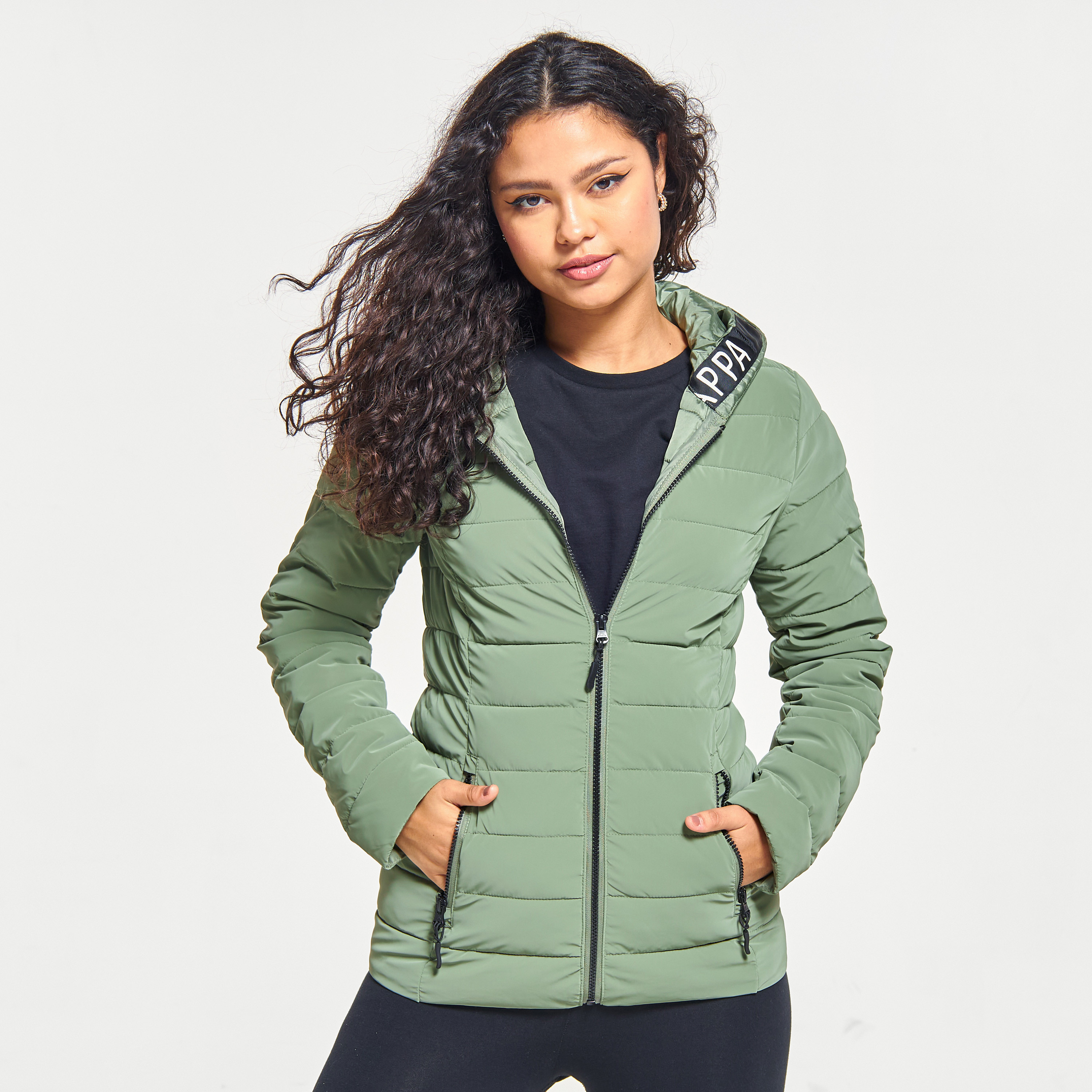 Kappa puffer clearance jacket women's