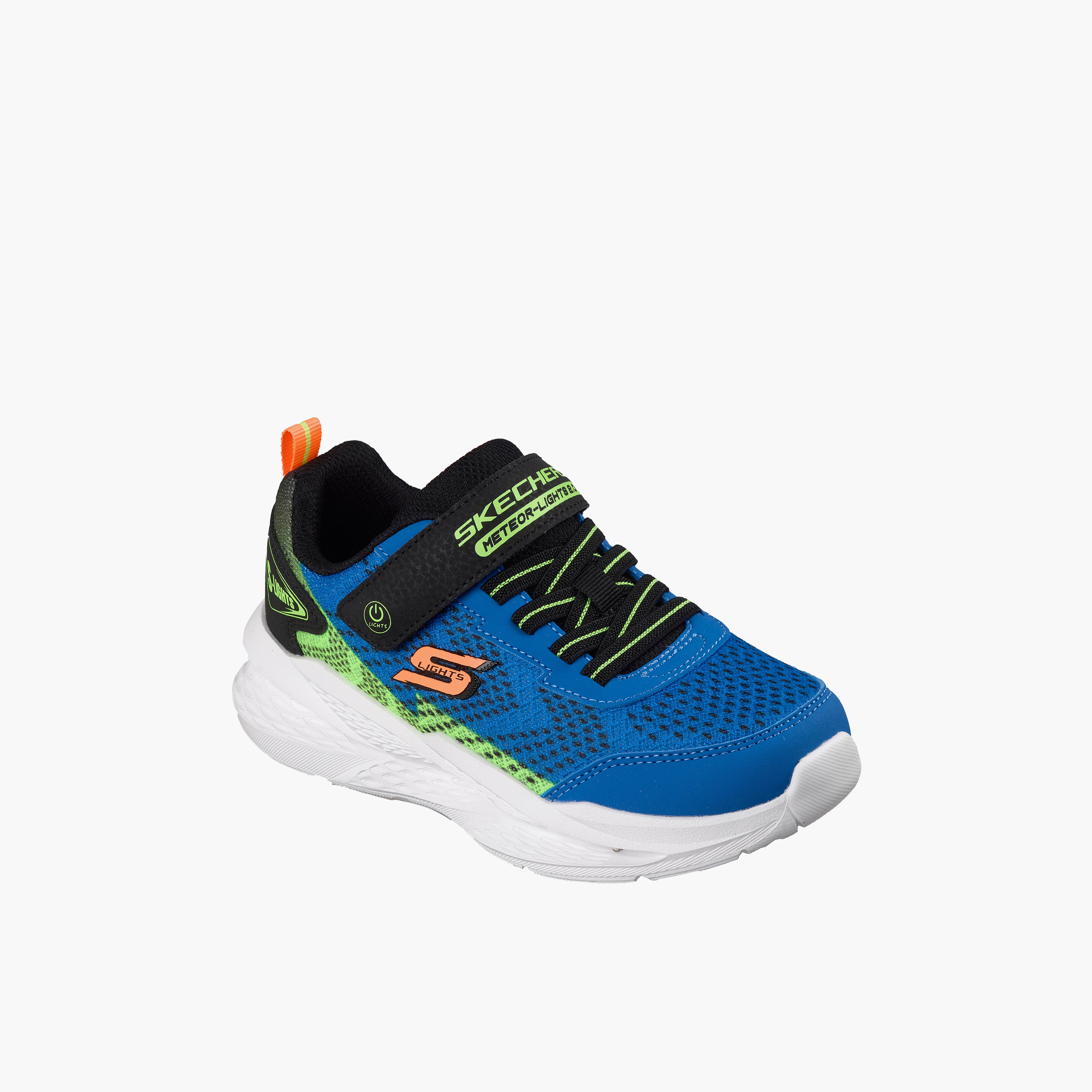 Skechers Boys METEOR-LIGHTS 2.0 Hook & Loop Light-Up Ankle Sneakers-boys-shoes-sneakers-image-1