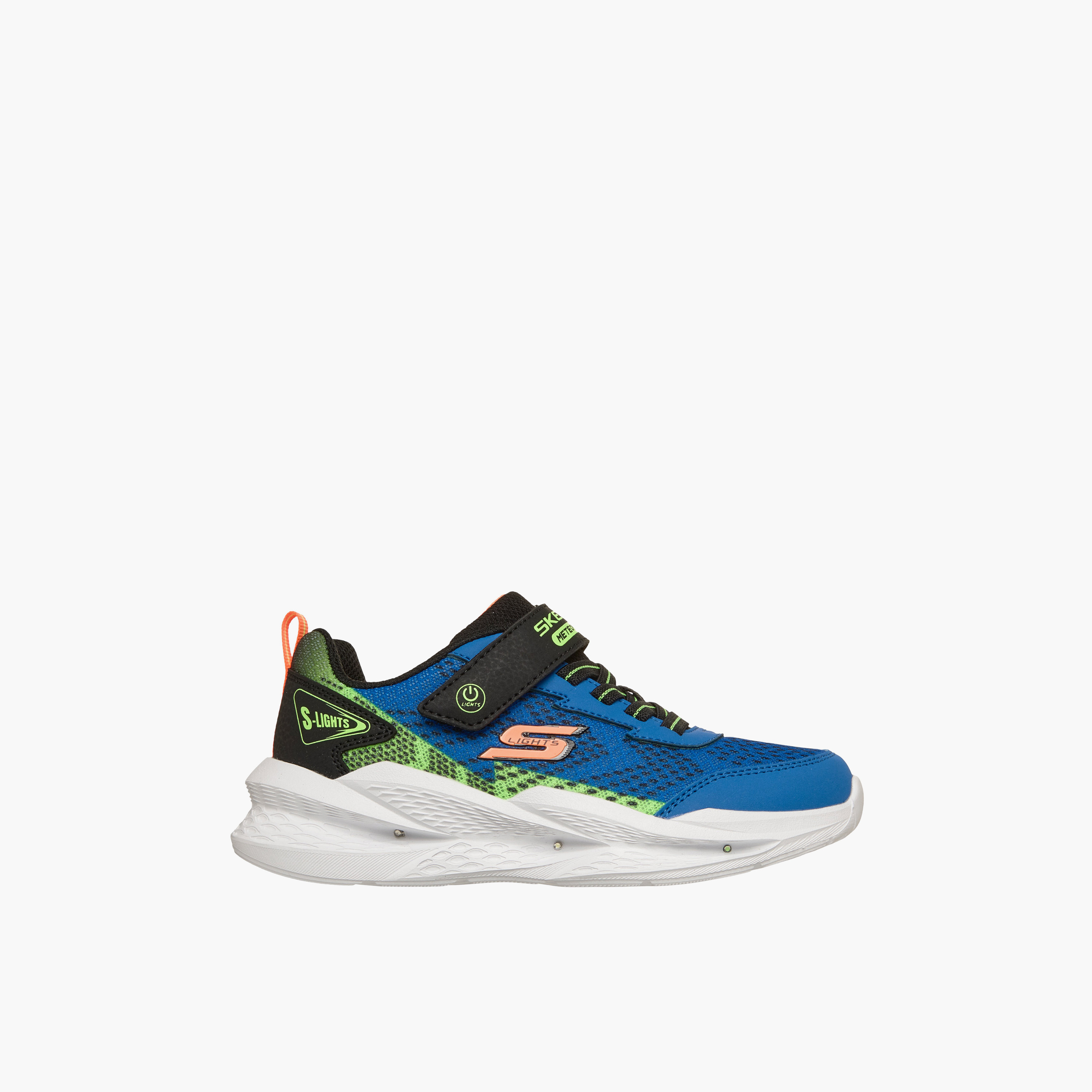 Skechers Boys METEOR-LIGHTS 2.0 Hook & Loop Light-Up Ankle Sneakers-boys-shoes-sneakers-image-4