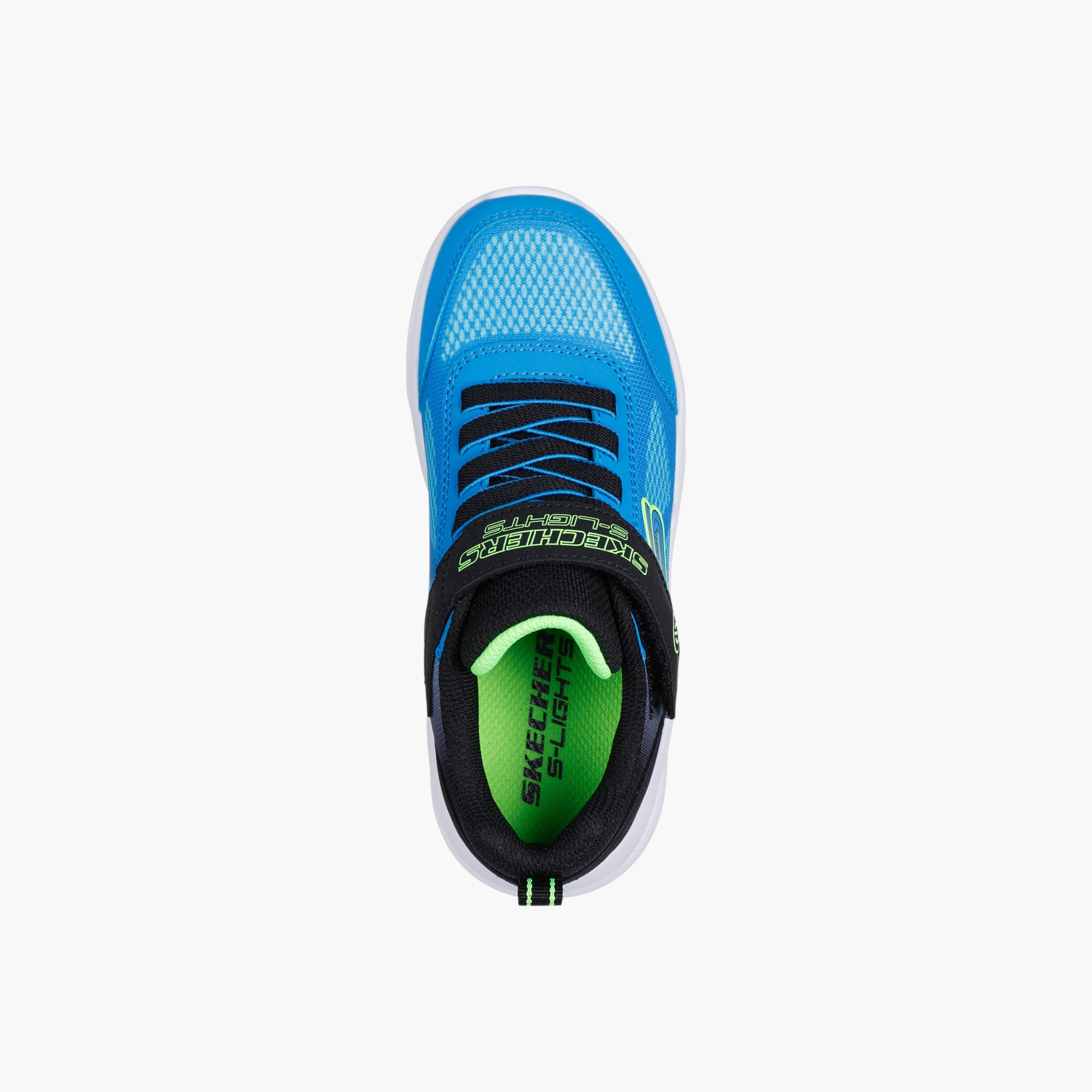 حذاء مشي قابل للتهوية بشريط إغلاق وإضاءة ميتيور للأولاد من سكتشرز-sports-boys-shoes-image-2