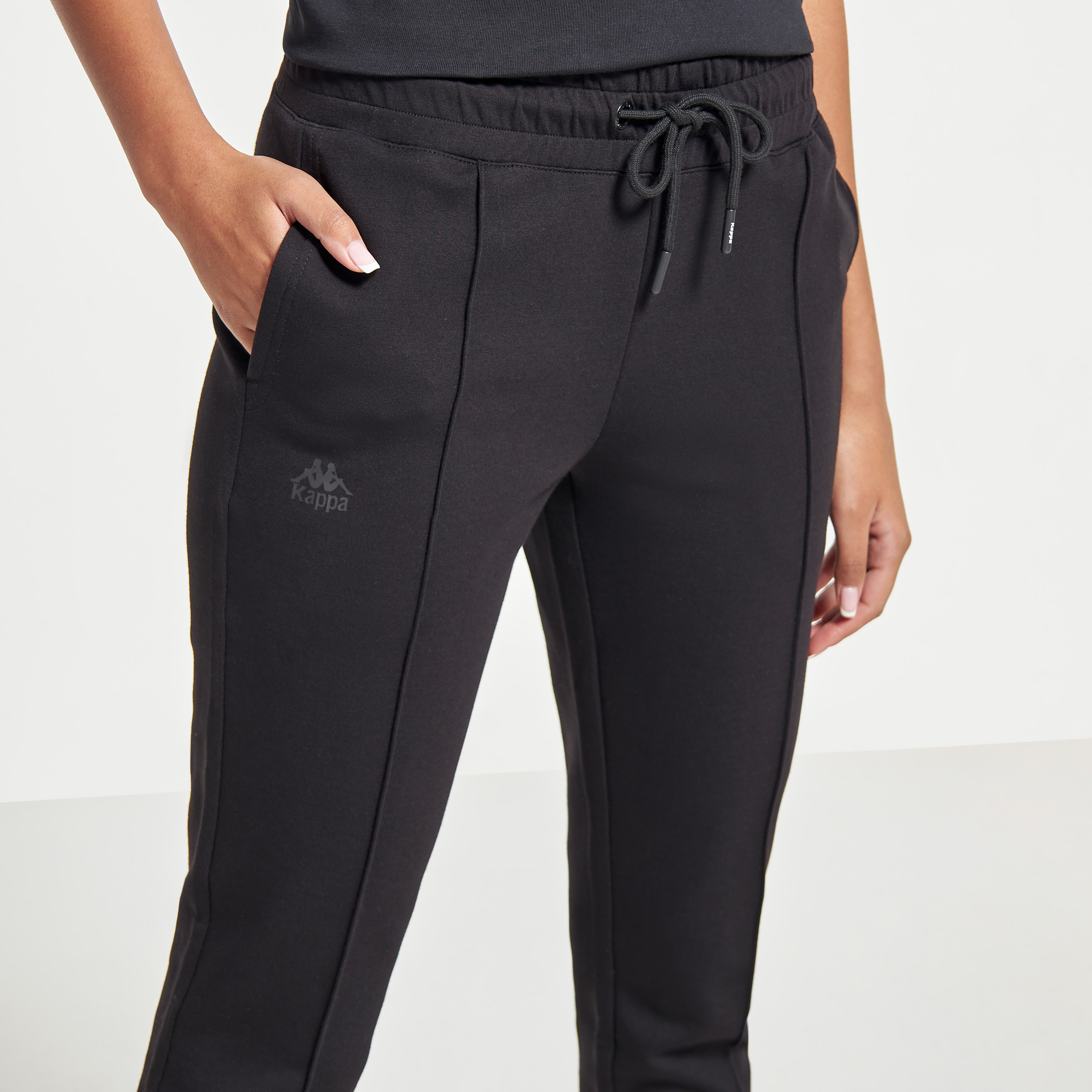 Black kappa outlet joggers womens