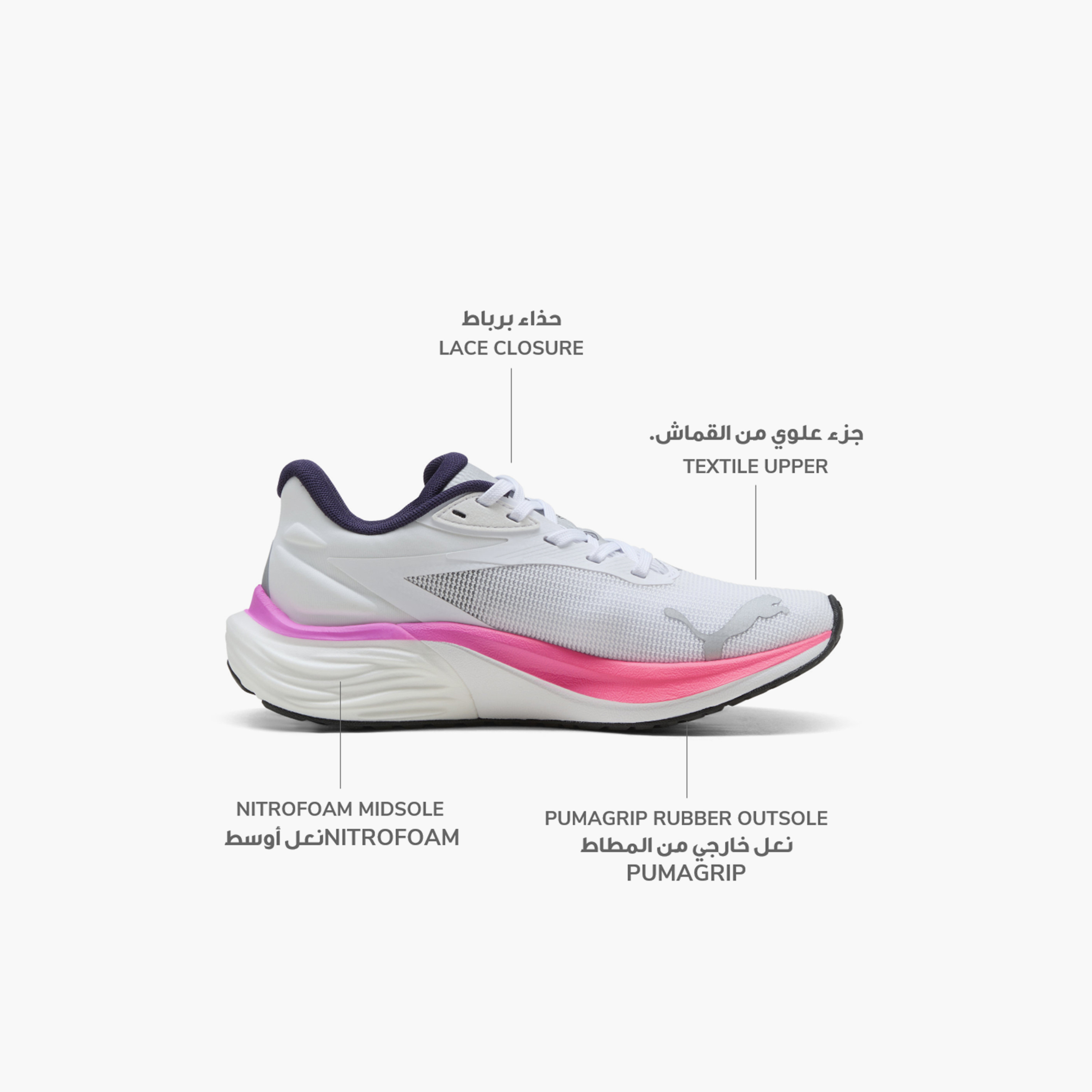 Puma Women Electrify Nitro 4 Lace-Up Running Shoes-sports-women-shoes-image-2