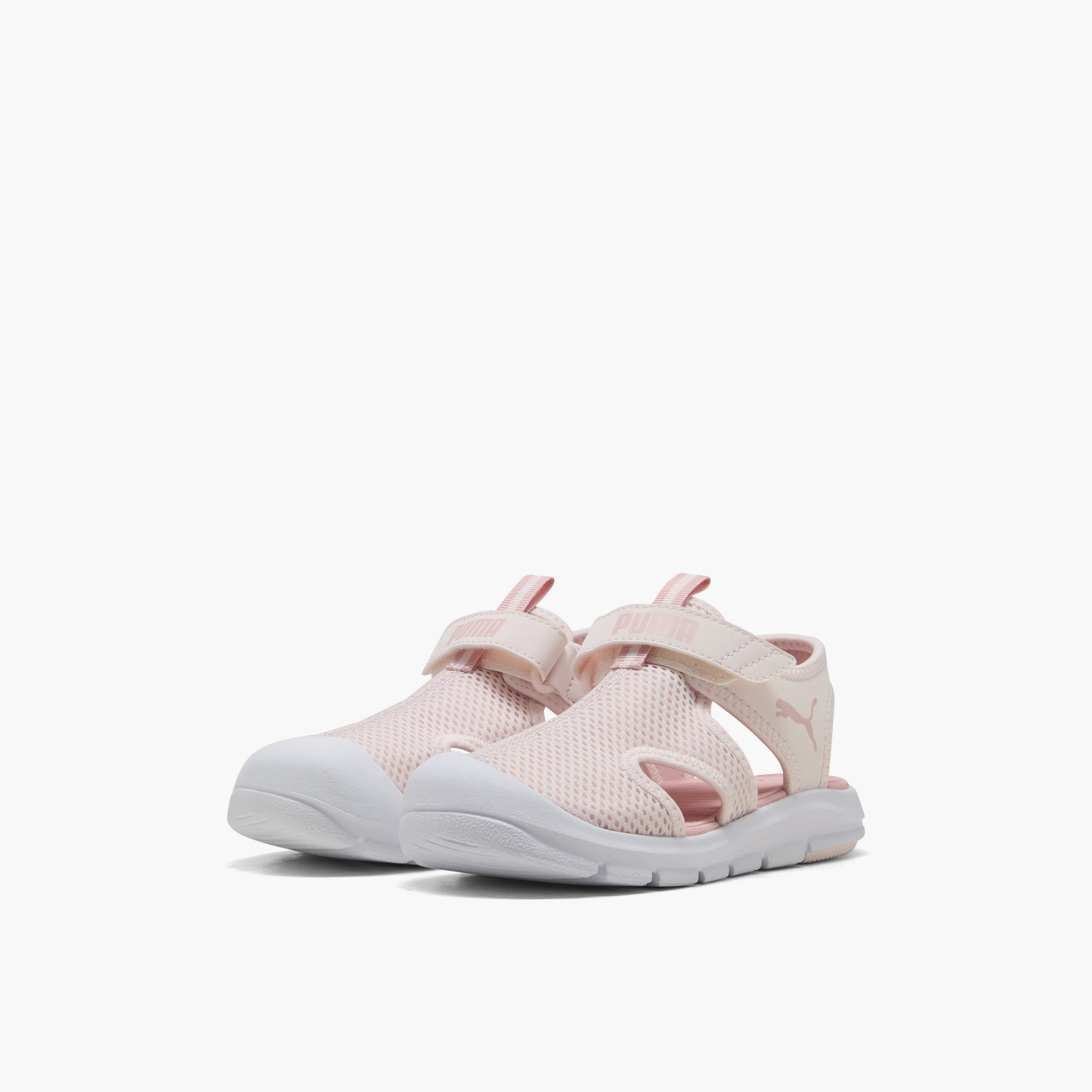 Puma Girls Fun Racer Mesh V Hook & Loop Strap Sandals-girls-shoes-sports-image-1