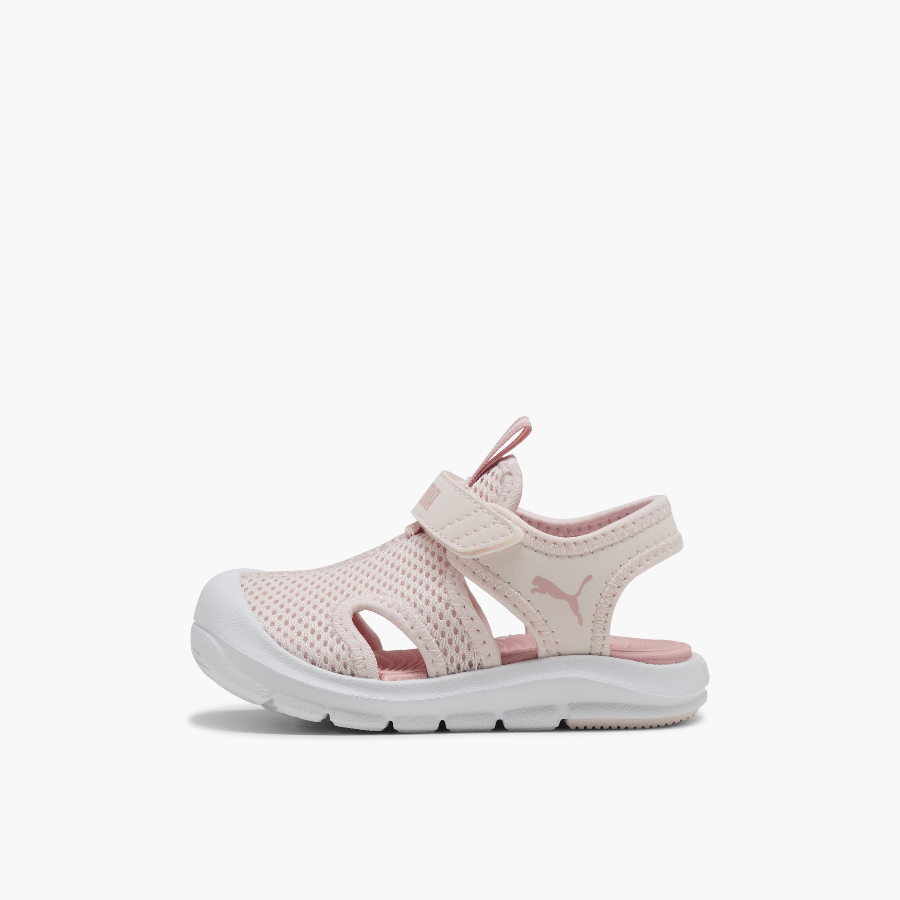 صندل فن ريسر ميش ڤي بحزام وشريط إغلاق لاصق من بوما-baby-girls-shoes-sandals-image-3