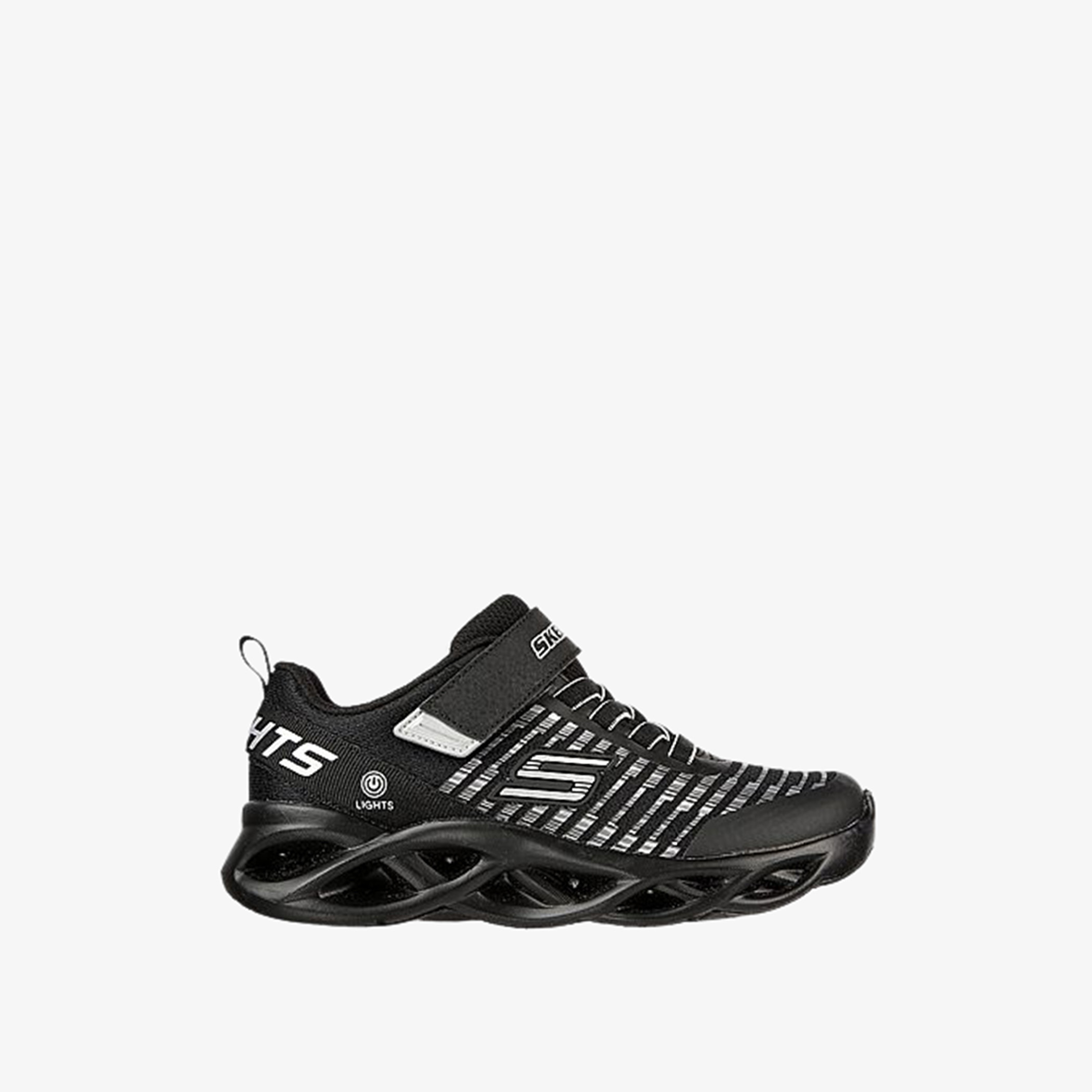حذاء تدريب تويستي برايتس للأطفال من سكيتشرز - 401650L-BKSL-boys-shoes-schoolshoes-image-1