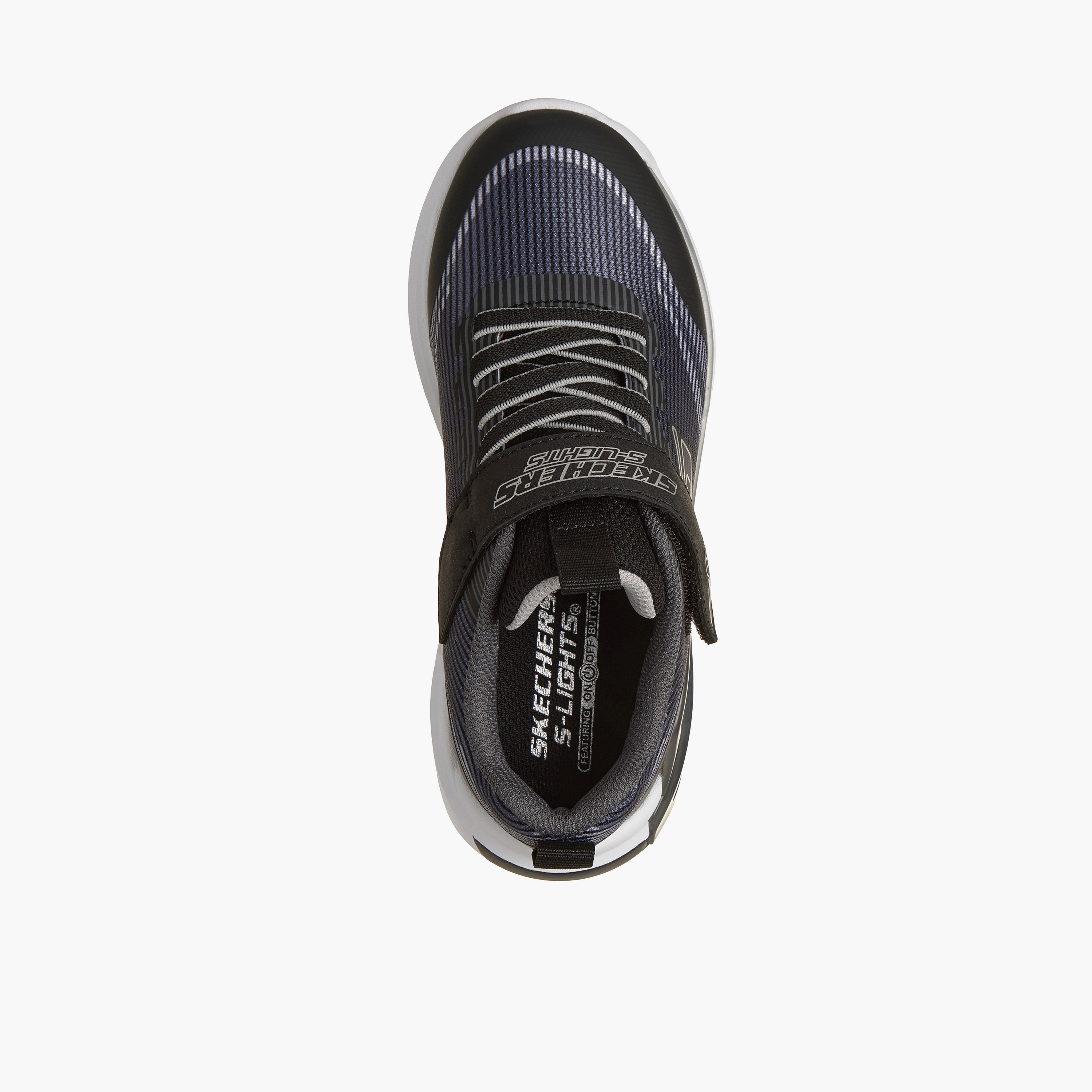 Skechers Boys TRI-NAMICS 2.0 Hook & Loop Sneakers - 401661L-BKSL-CP-boys-shoes-sneakers-image-2