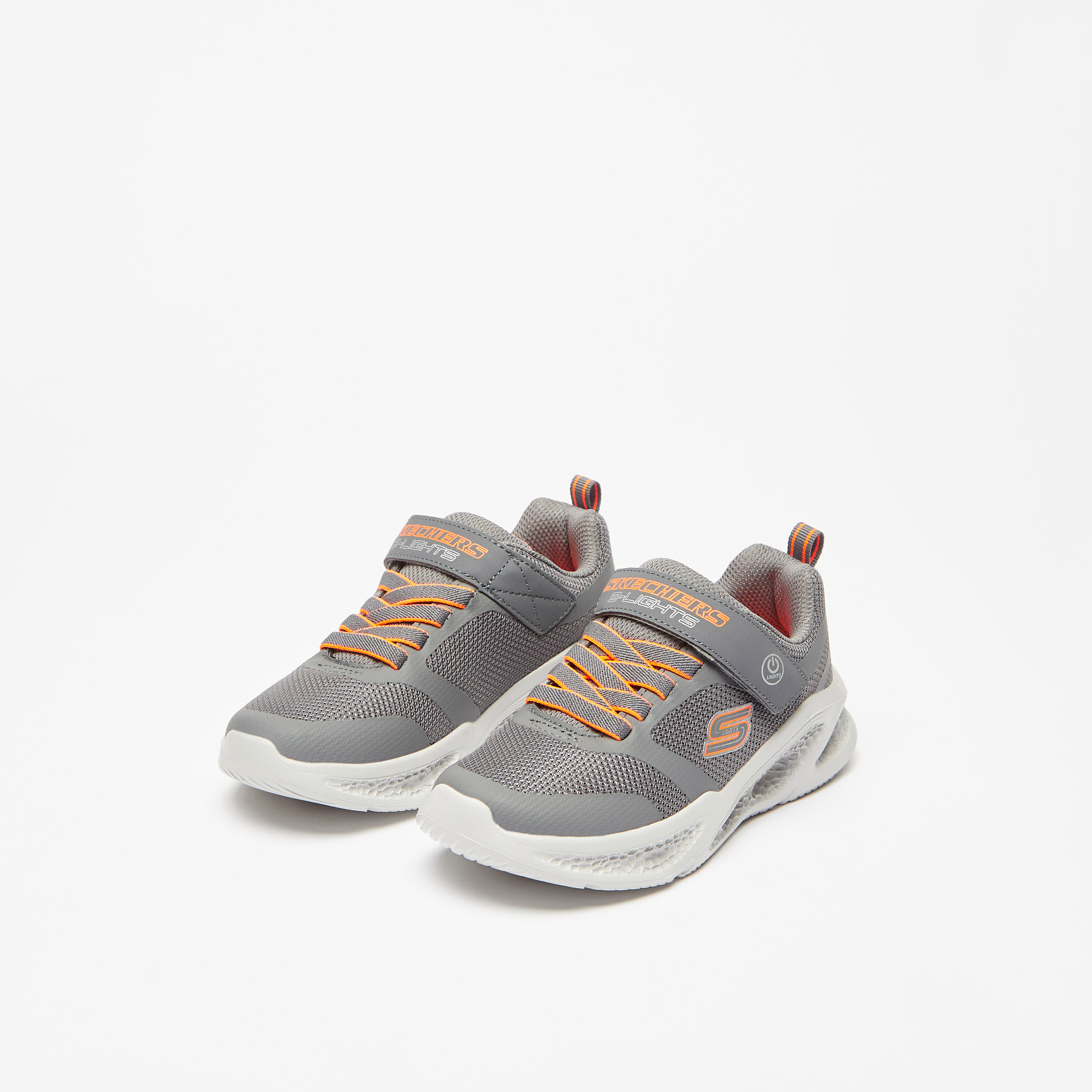 Skechers Meteor Lights Boys Sneakers | 401675L-sports-boys-shoes-image-1
