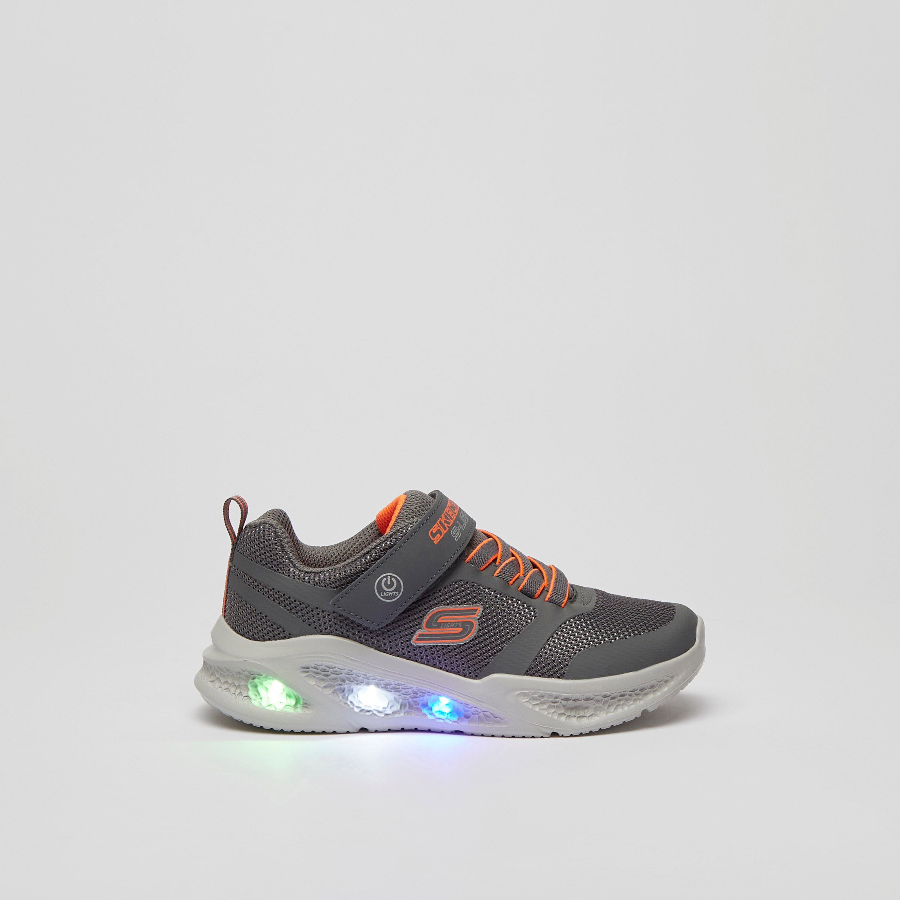 Skechers Meteor Lights Boys Sneakers | 401675L-sports-boys-shoes-image-6