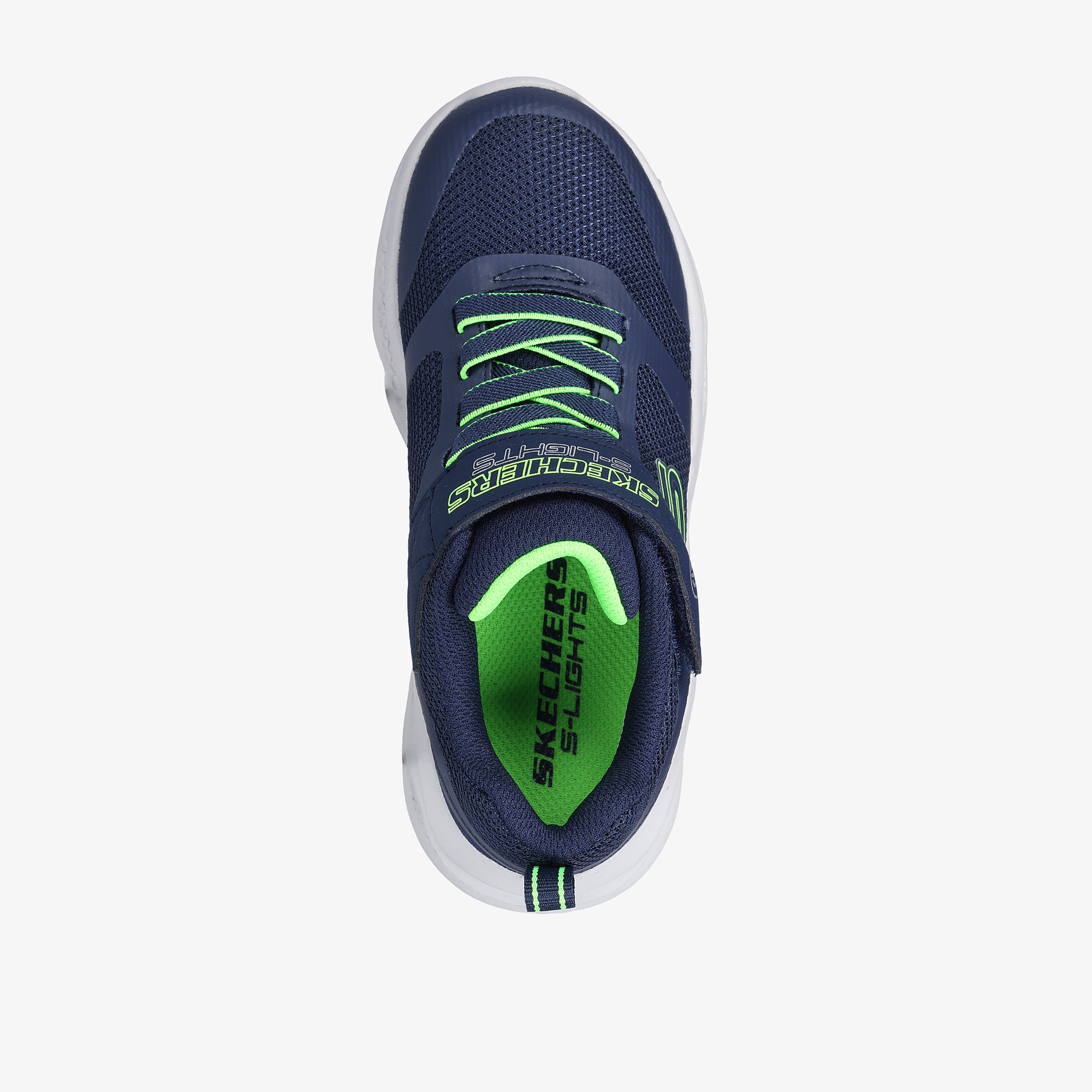 حذاء رياضي مضيء للأولاد بشريط إغلاق من سكيتشرز - METEOR LIGHTS-sports-boys-shoes-image-3