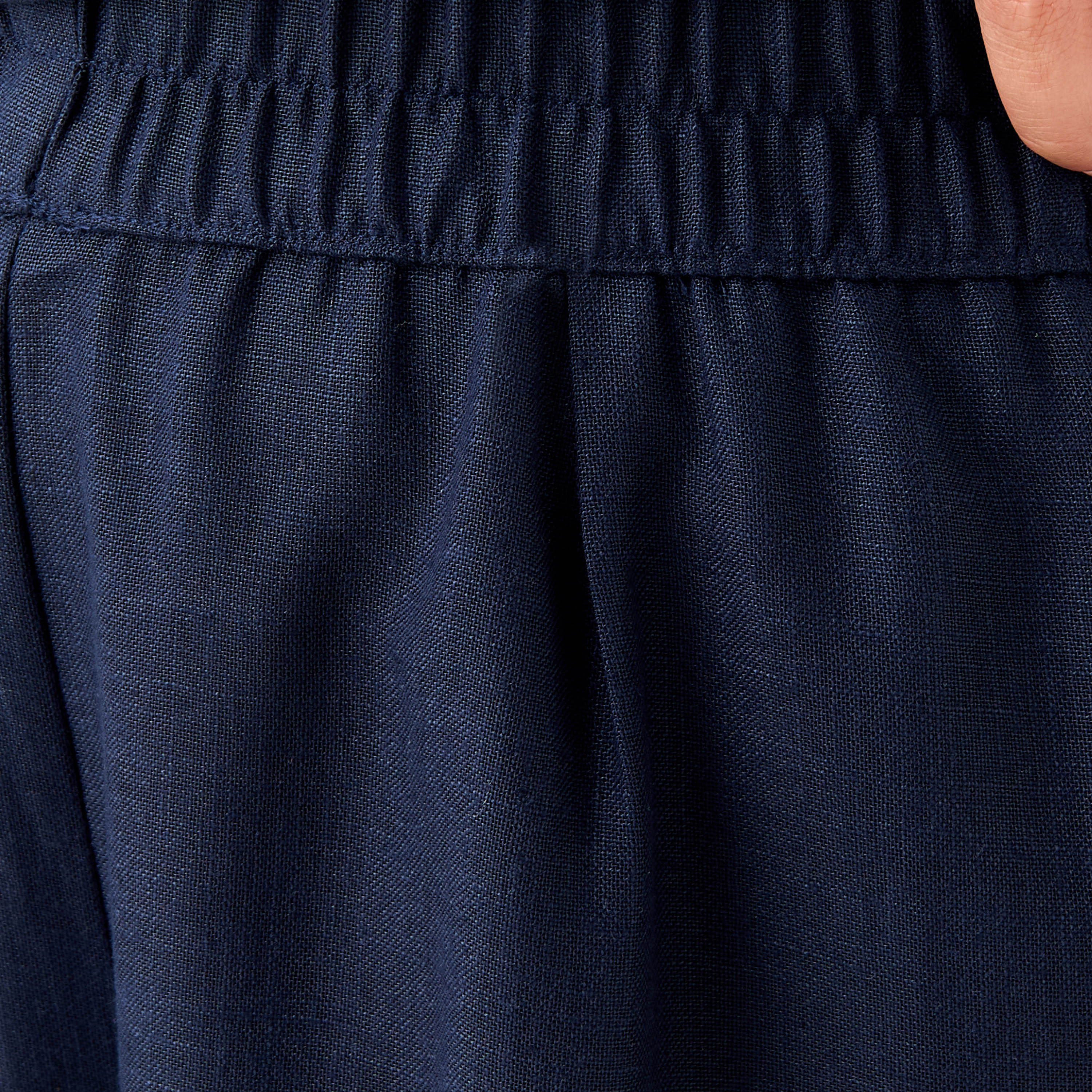 طقم قميص سادة وبنطلون واسع الساقين من جولدن آبل-women-clothing-coordsets-image-18