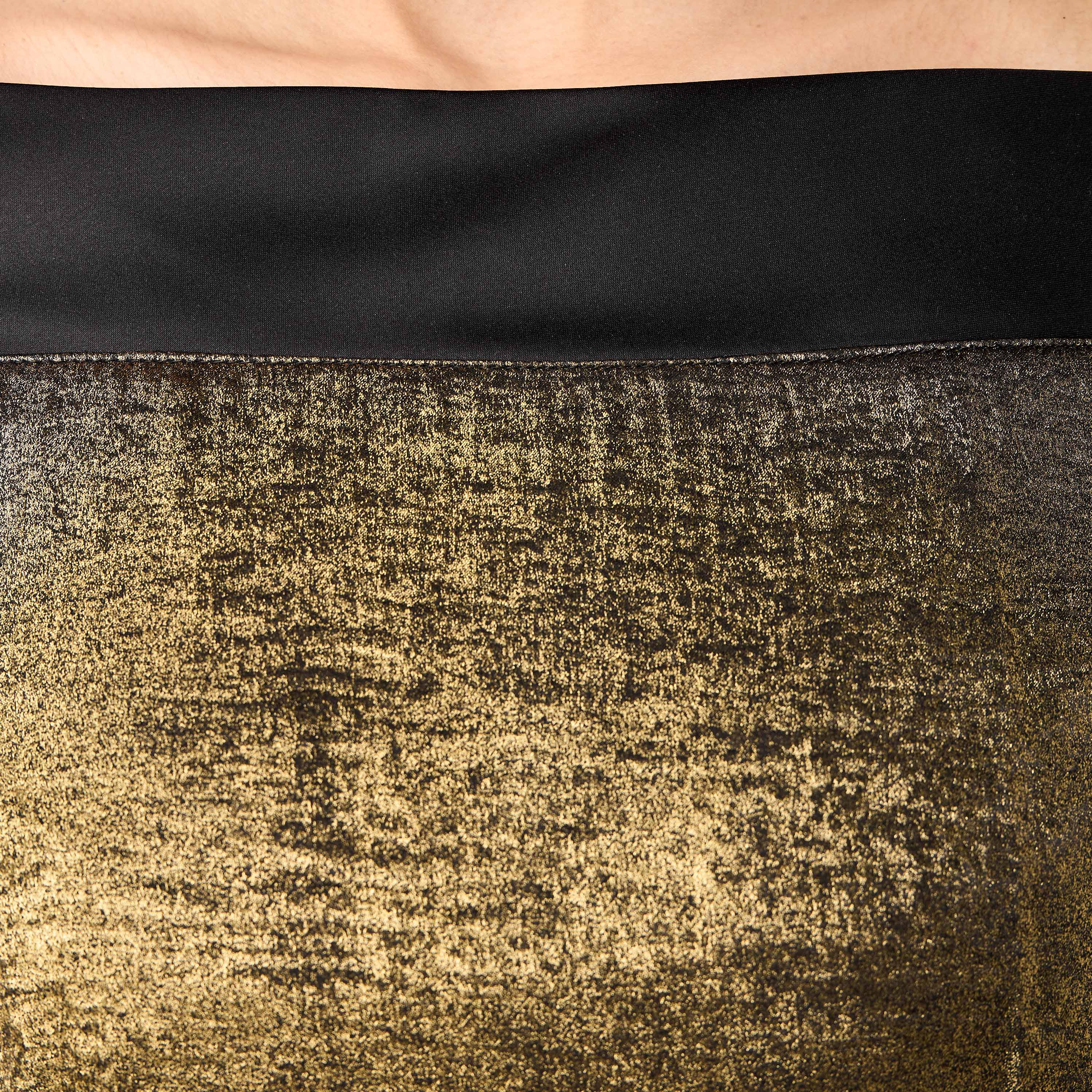Golden Apple Textured Off Shoulder Dress with Long Sleeves-women-clothing-dresses-image-5