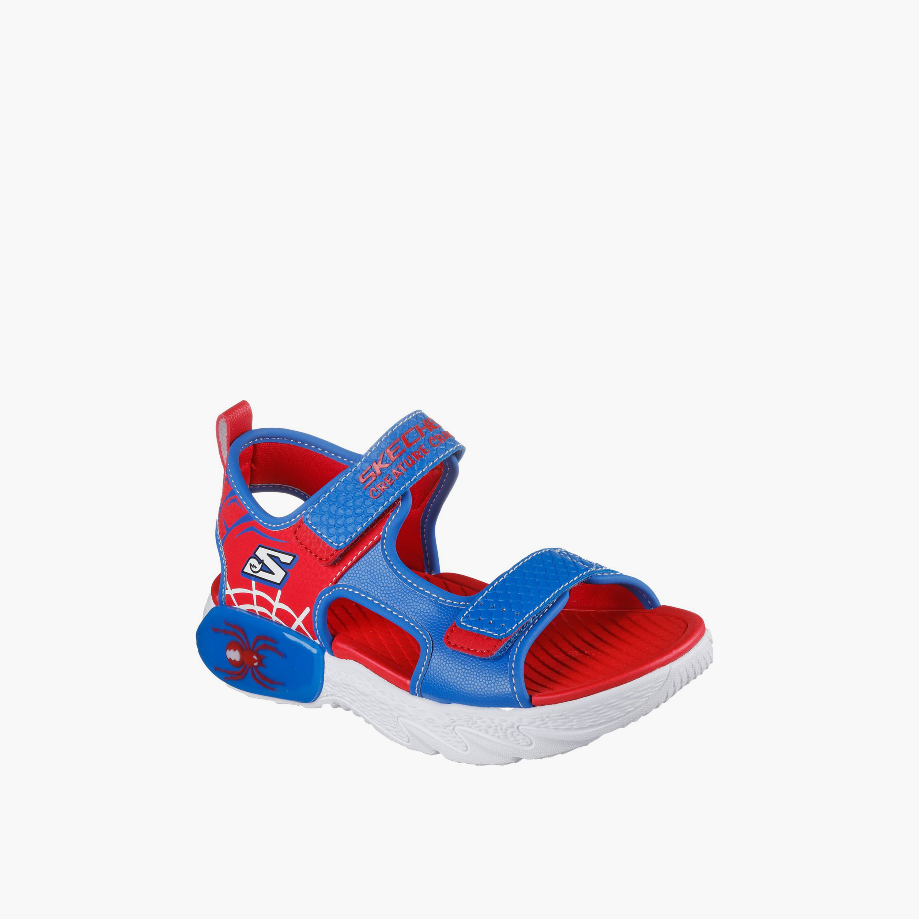 Skechers Boys CREATURE-SPLASH Hook & Loop Strap Sandals 402121L | OE-boys-shoes-sandals-image-6