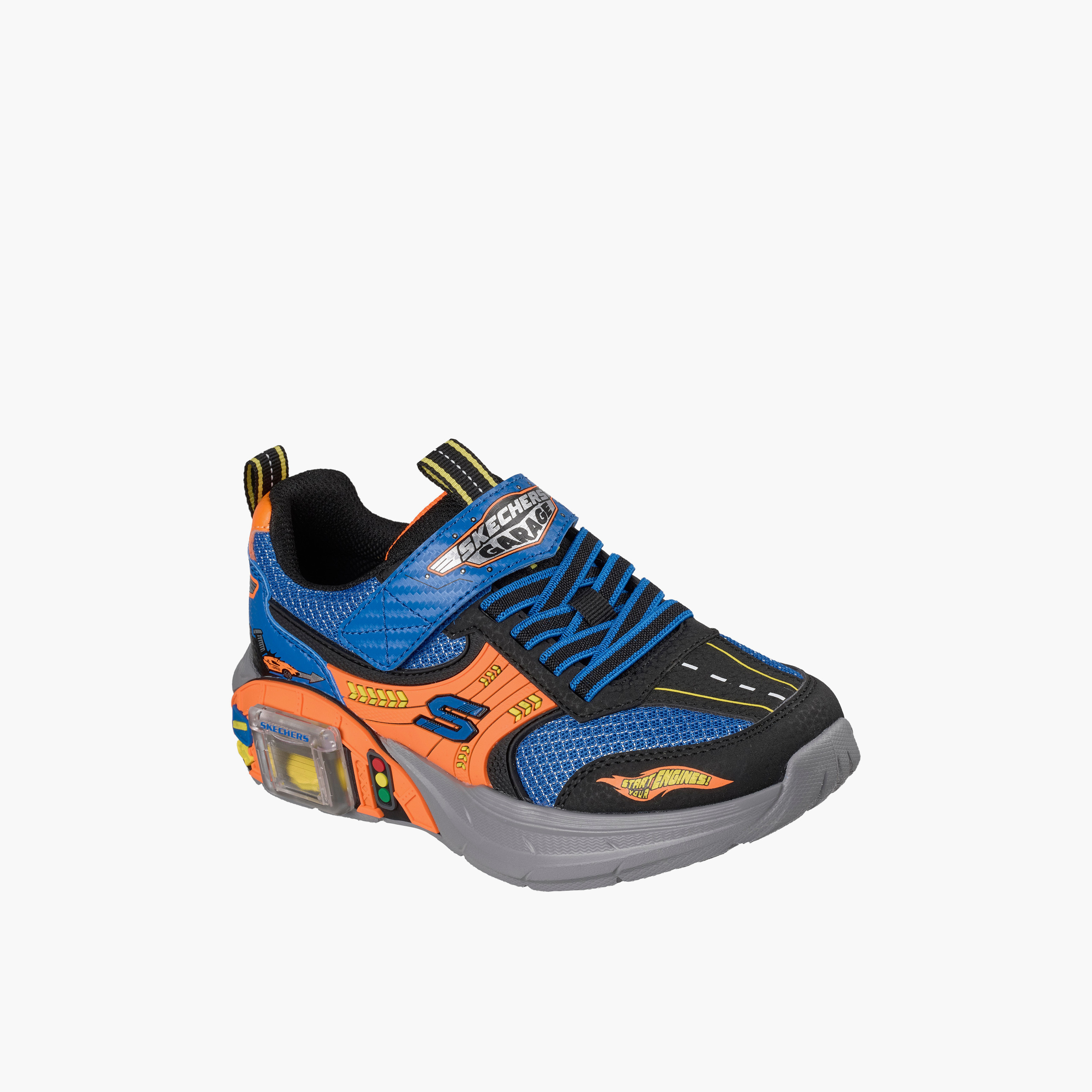 Skechers Boys GARAGE Hook & Loop Sneakers-boys-shoes-sneakers-image-1