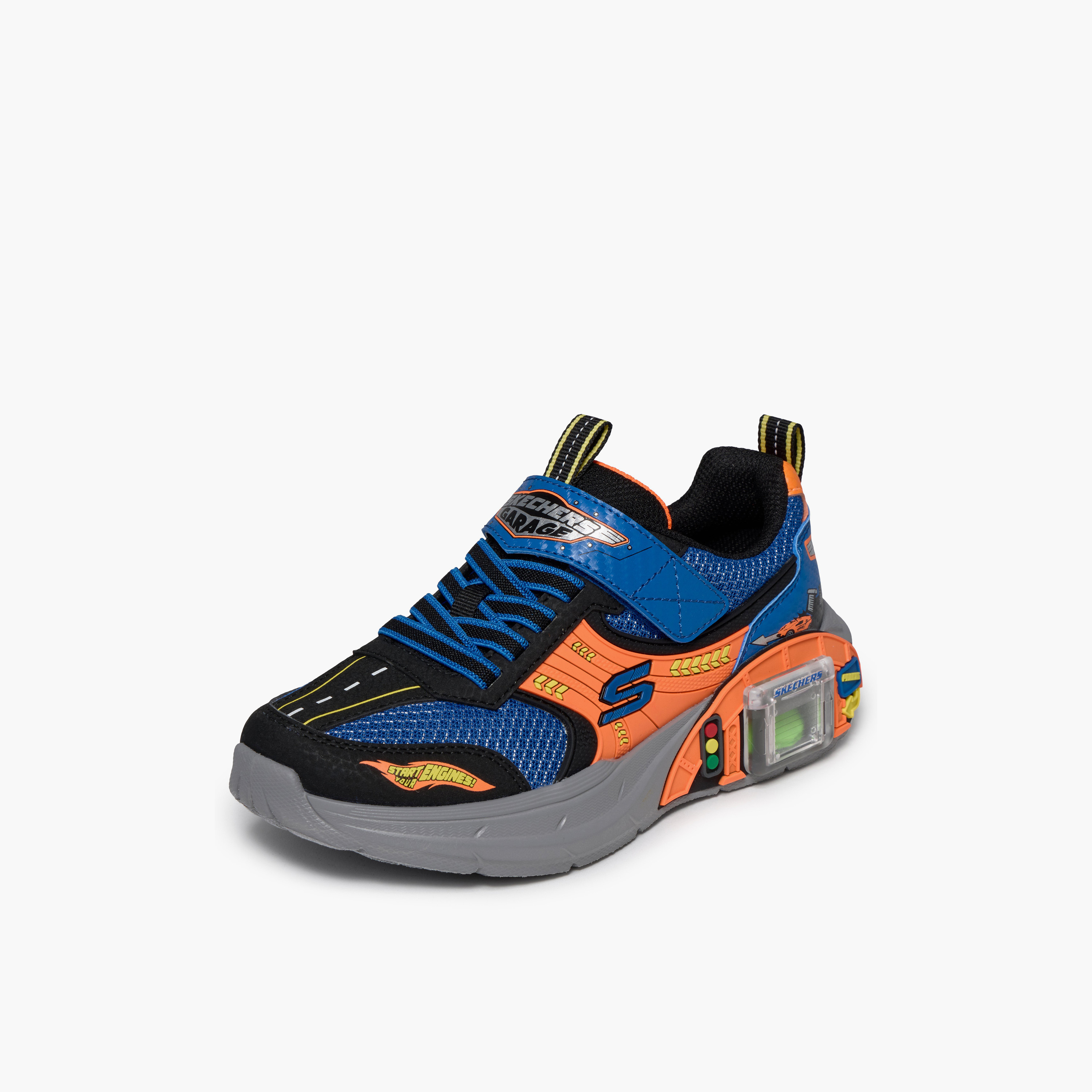 Skechers Boys GARAGE Hook & Loop Sneakers-boys-shoes-sneakers-image-5