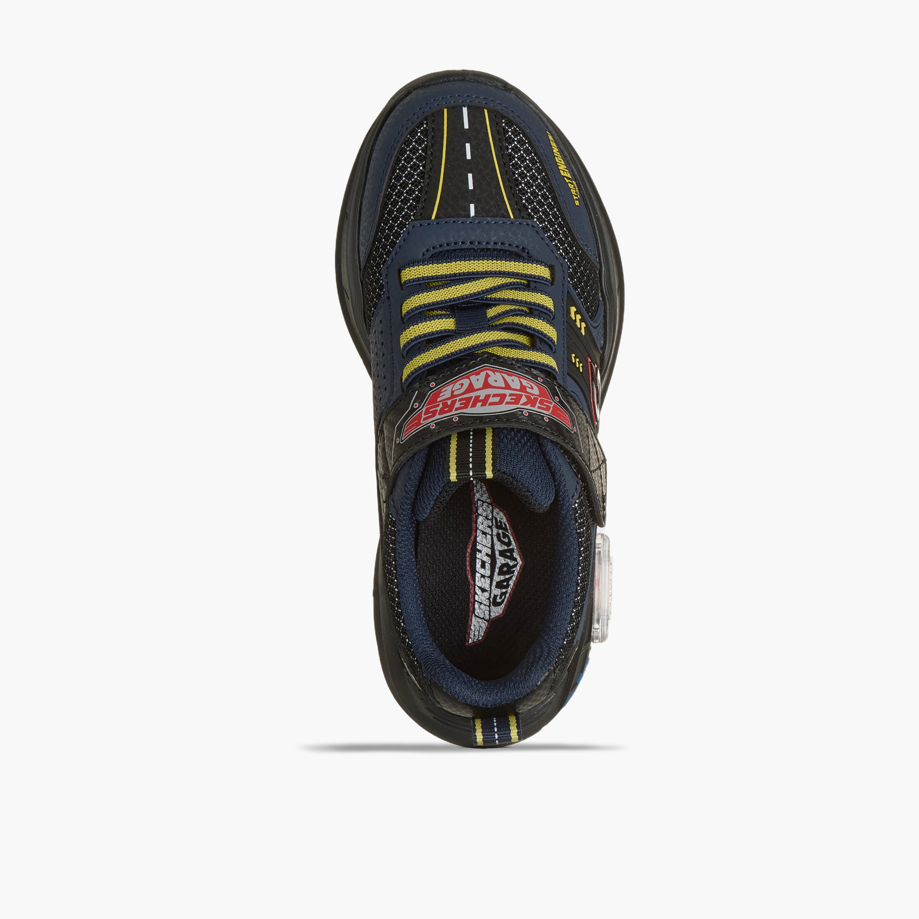Skechers Boys Garage Hook & Loop Ankle Sneakers-boys-shoes-sneakers-image-3