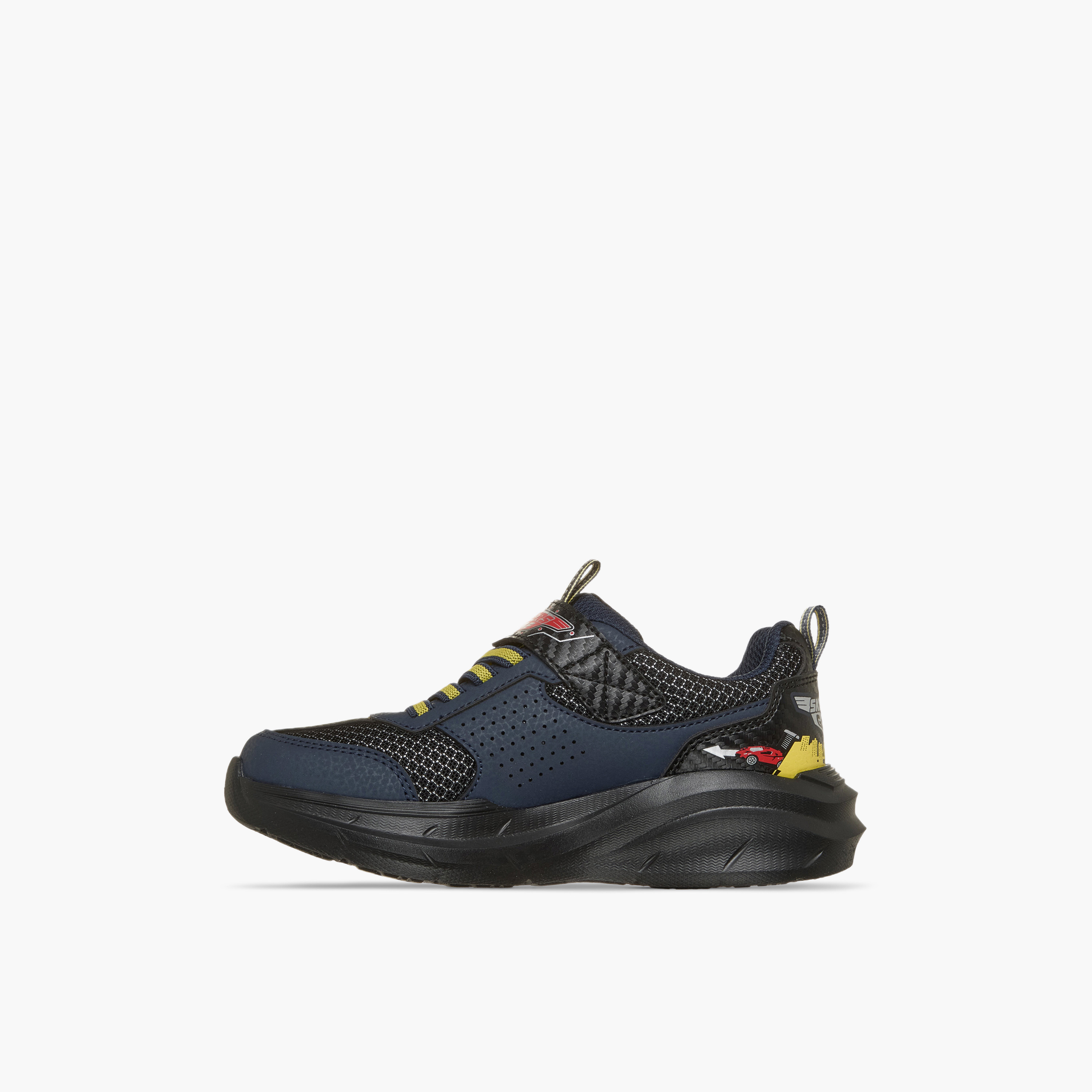 Skechers Boys Garage Hook & Loop Ankle Sneakers-boys-shoes-sneakers-image-4