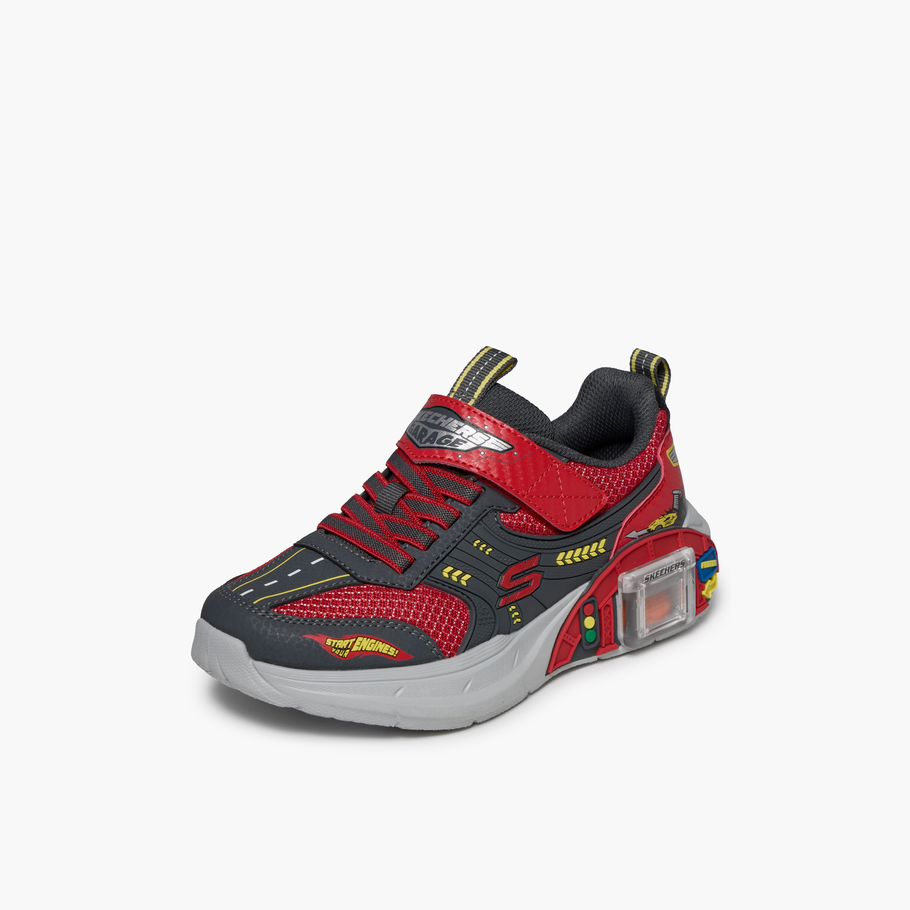 Skechers Boys GARAGE Hook & Loop Sneakers-boys-shoes-sneakers-image-5