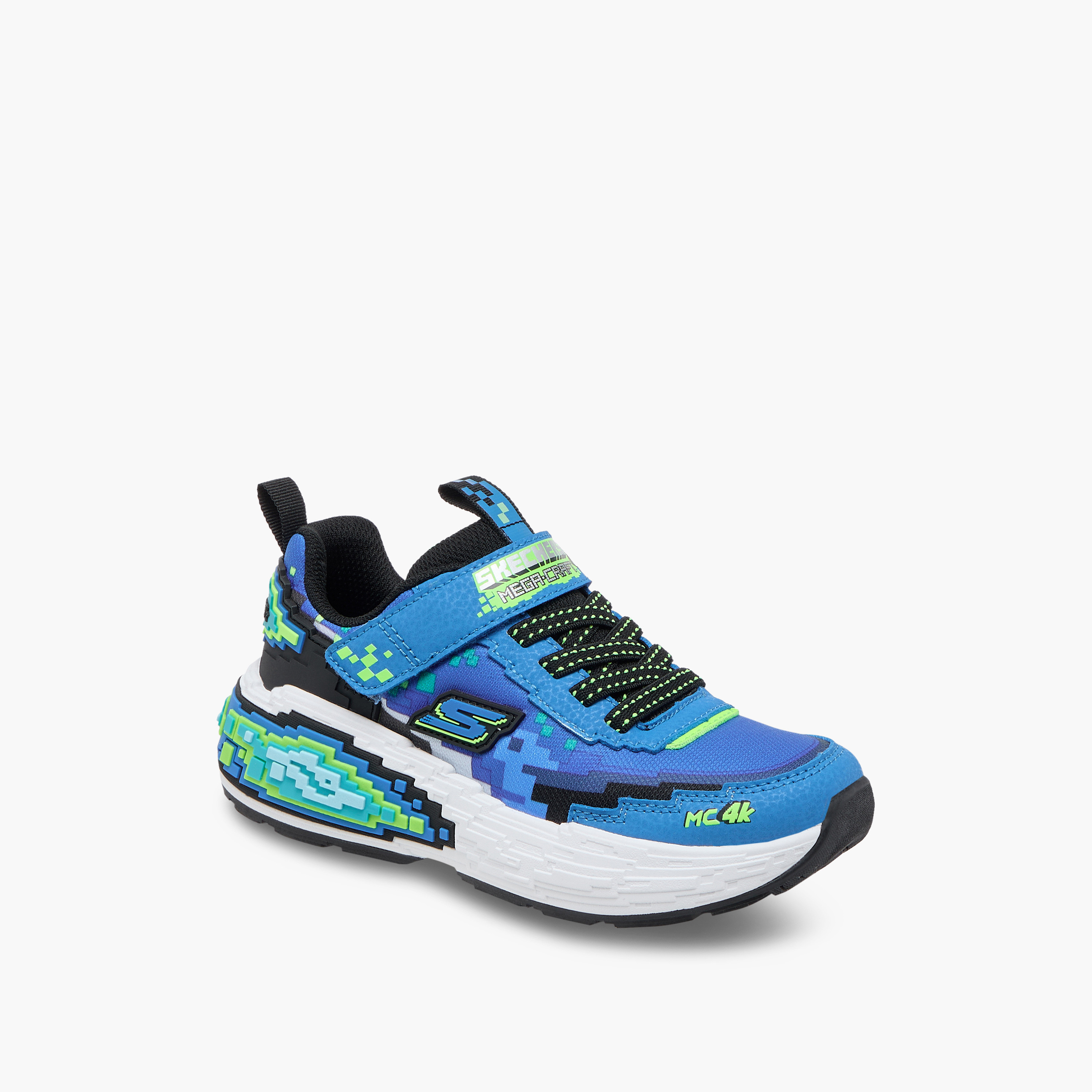 Skechers Boys MEGA-CRAFT 4K Hook & Loop Sneakers 402160L | OE-boys-shoes-sneakers-image-7