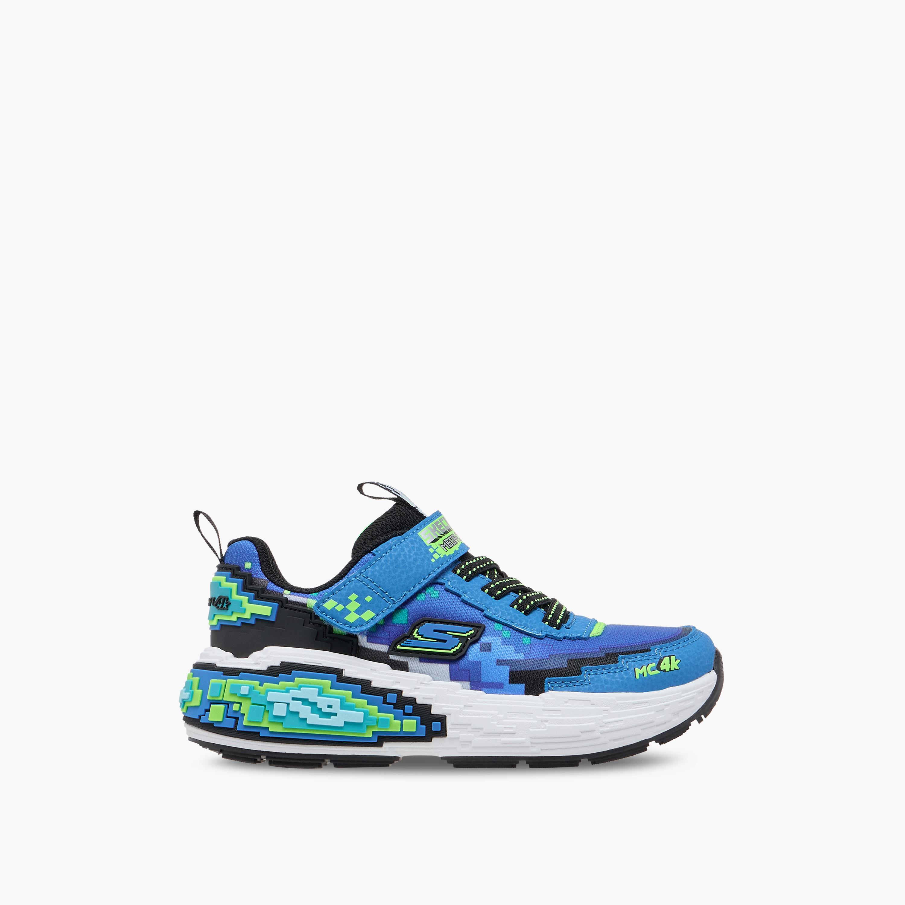 Skechers Boys MEGA-CRAFT 4K Hook & Loop Sneakers 402160L | OE-boys-shoes-sneakers-image-3