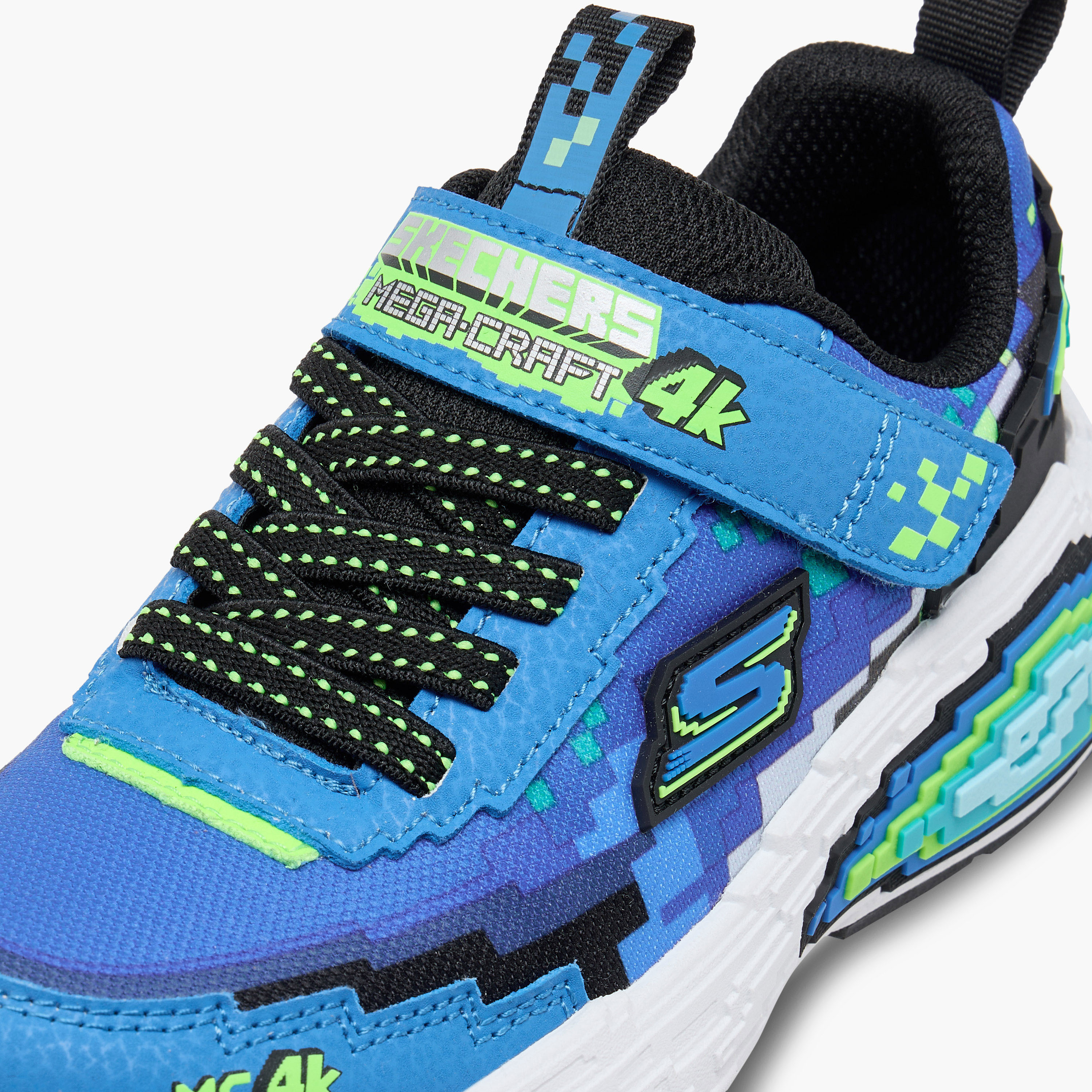 Skechers Boys MEGA-CRAFT 4K Hook & Loop Sneakers 402160L | OE-boys-shoes-sneakers-image-4