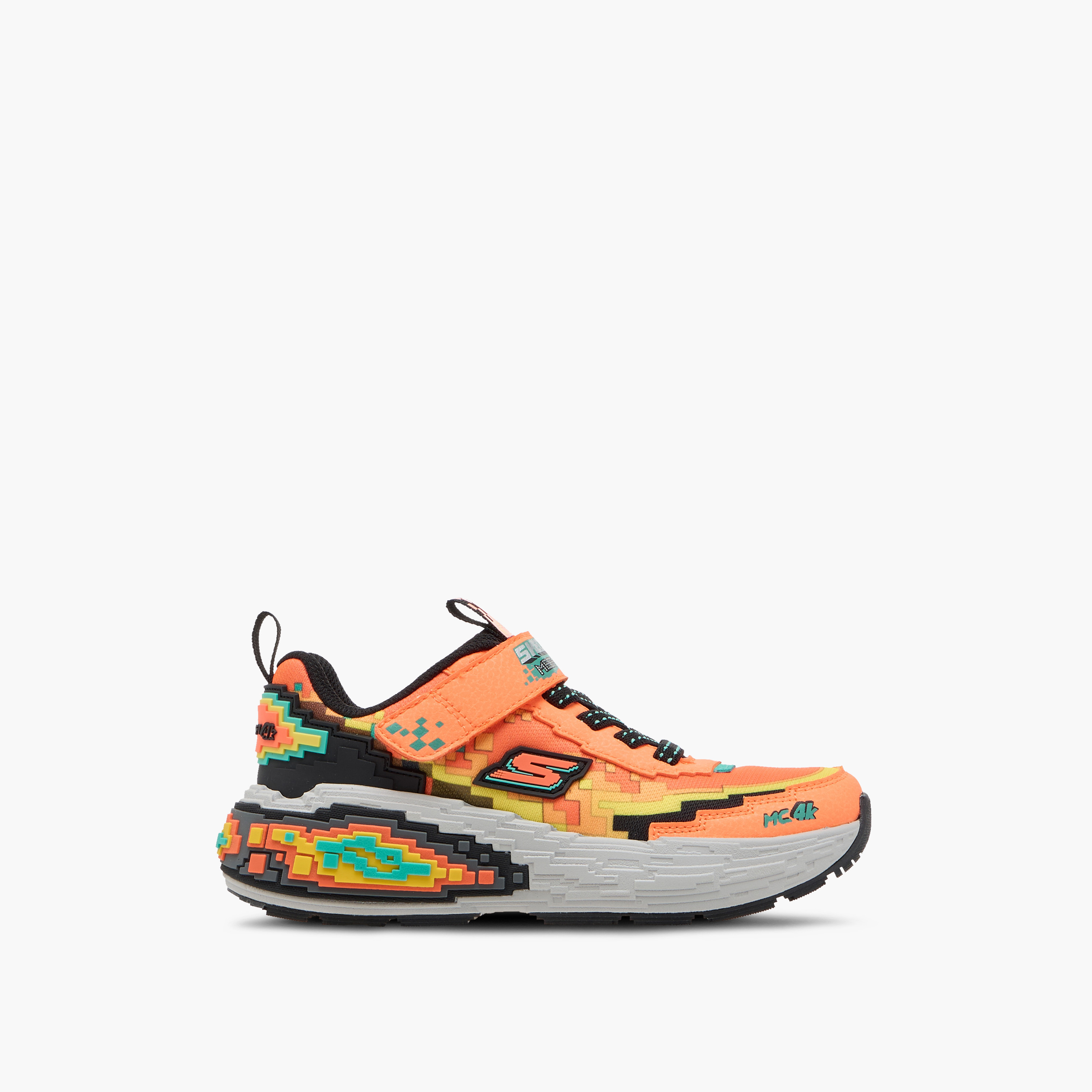 Skechers Boys MEGA-CRAFT 4K Hook & Loop Sneakers 402160L | OE-boys-shoes-sneakers-image-13