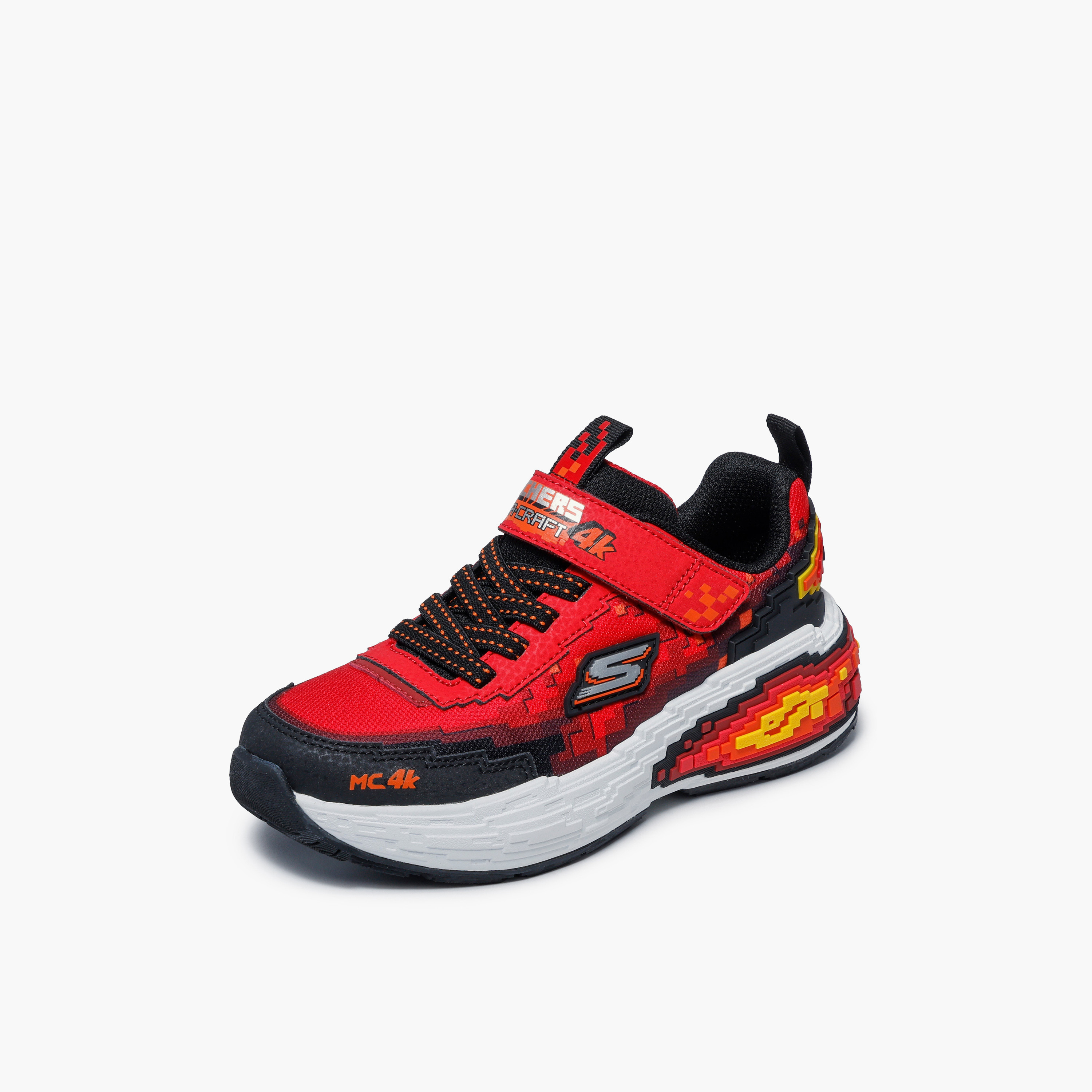 Skechers Boys MEGA-CRAFT 4K Hook & Loop Sneakers-boys-shoes-sneakers-image-4